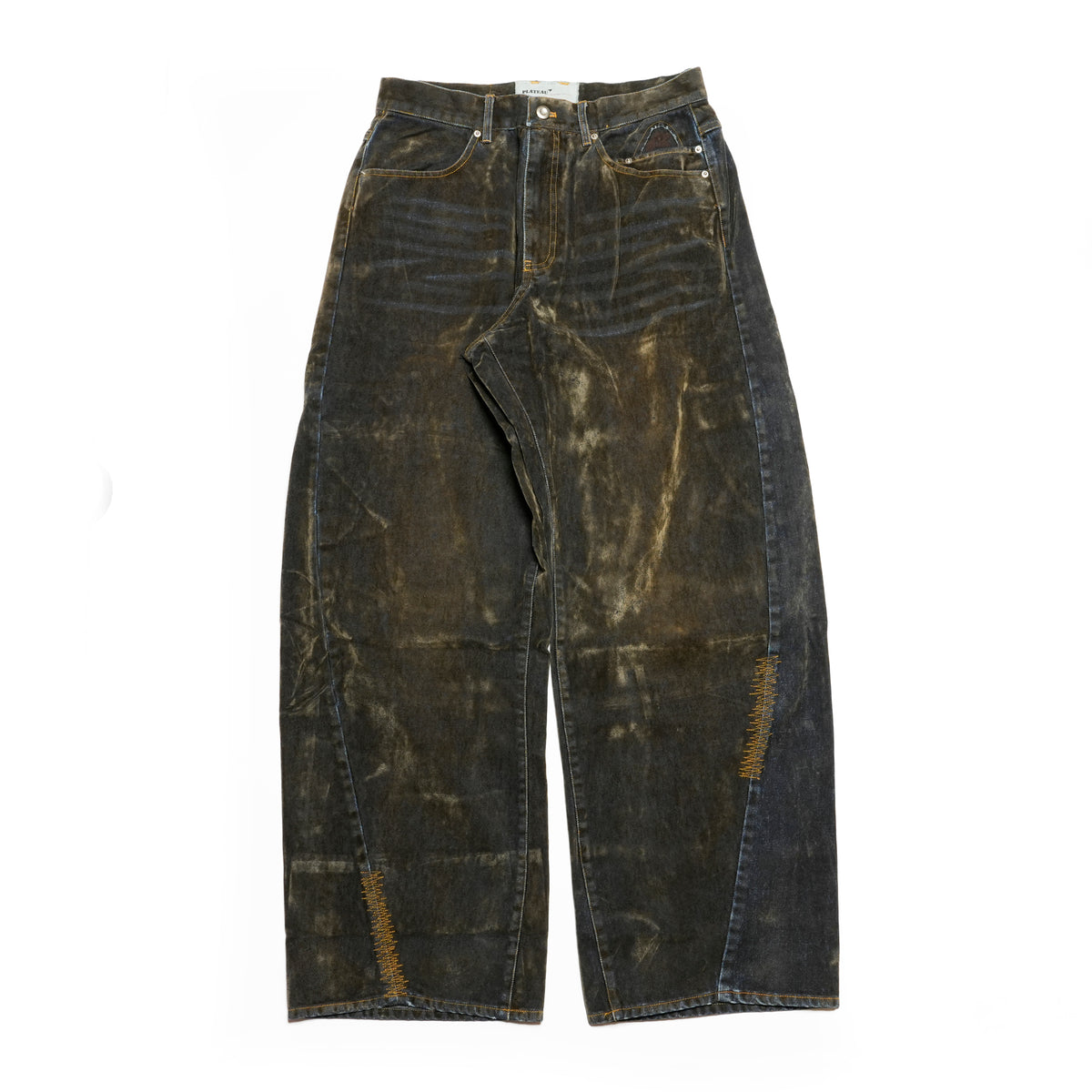 Curvy work pants – Washed Velvet | PLATEAU STUDIO