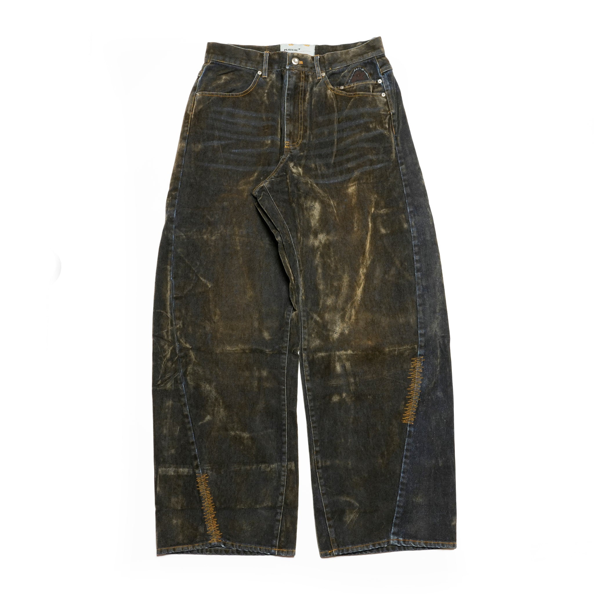 Curvy work pants | Color_Washed Velvet | No_pla25awp02-1_washed velvet【PLATEAU STUDIO_プラトー スタジオ】