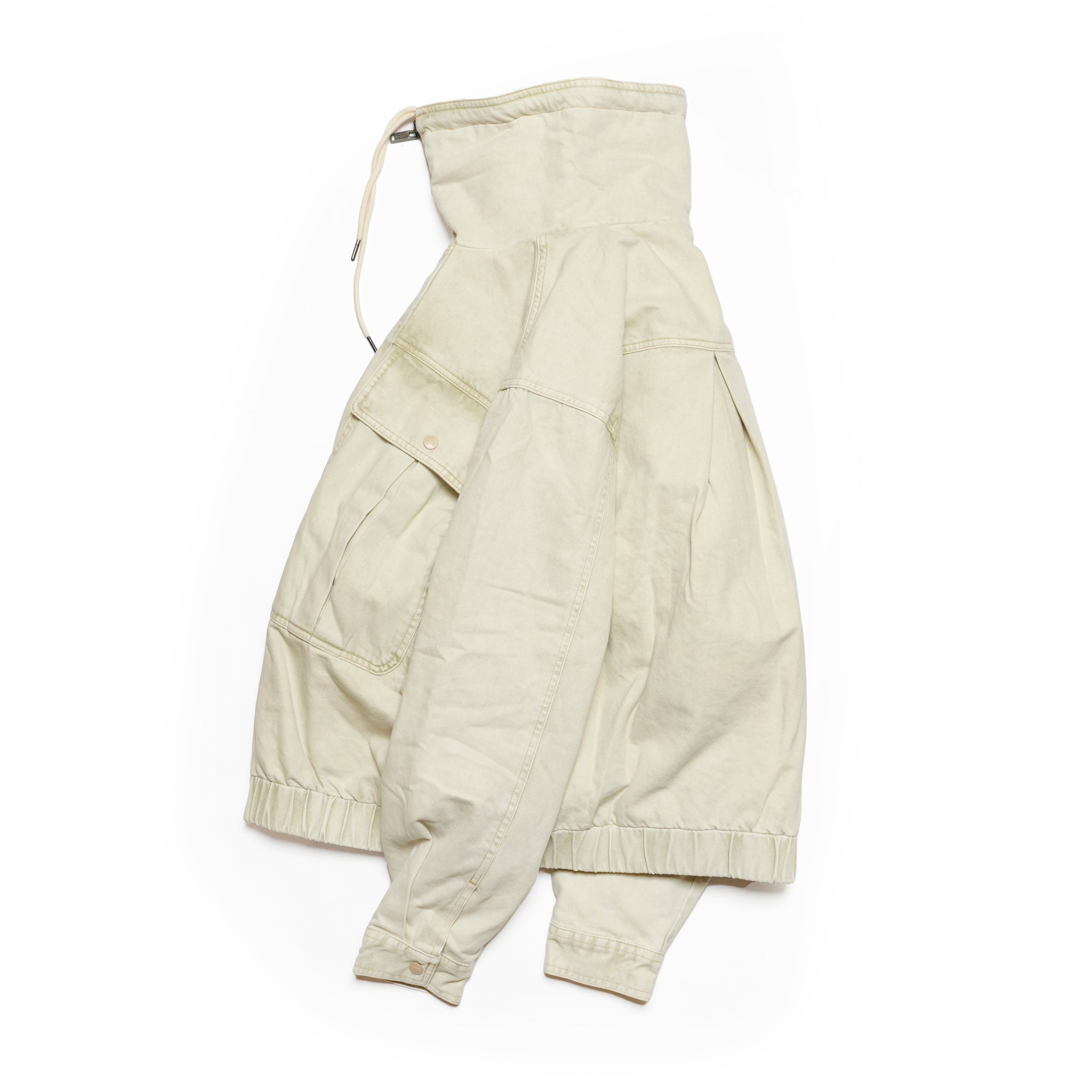 DENIM UTILITY PUFFER JACKET | Color_Antique Stone | No_27219_antique stone【ONE TEASPOON_ワンティースプーン】