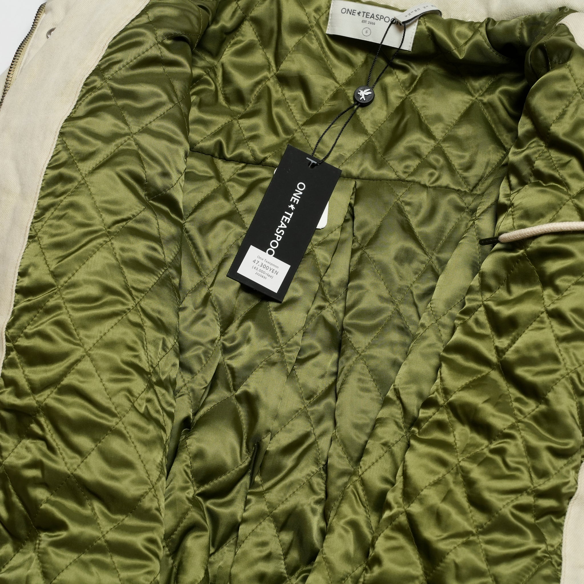 DENIM UTILITY PUFFER JACKET | Color_Antique Stone | No_27219_antique stone【ONE TEASPOON_ワンティースプーン】