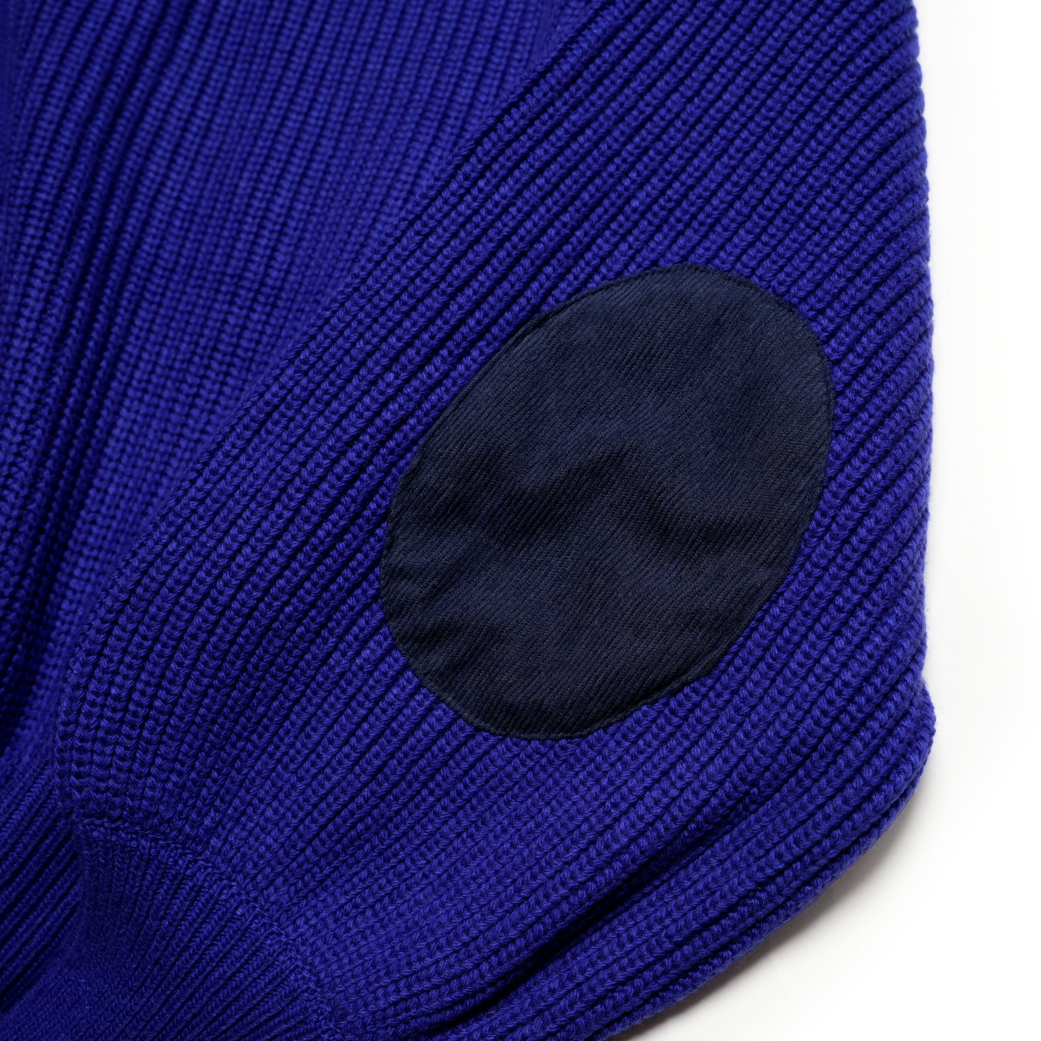 MIL24FKN3031_ROYAL BLUE | HALF ZIP MIL KNIT TOP | Color:Royal Blue【KHA:KI_カーキ】