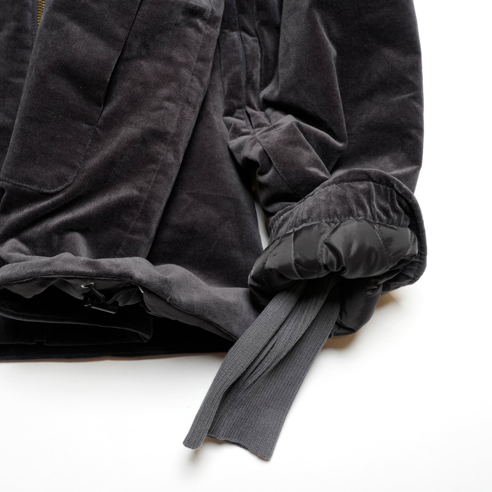 MONSTER PADDING VENT. JK | Color_Charcoal | No_252-414_charcoal【CaRouseLamBRa_ケラウズランブラ】