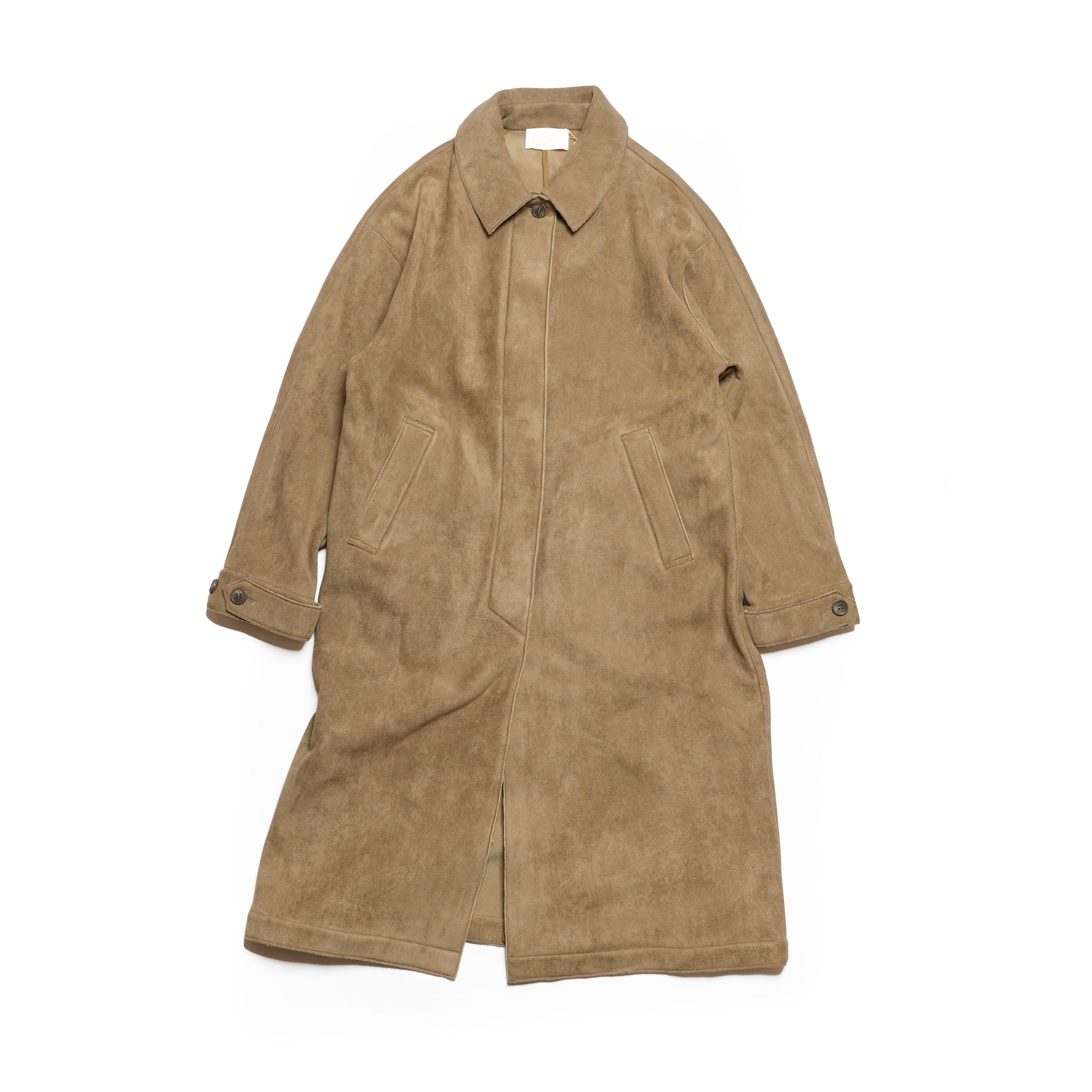 BALMACAAN COAT CHIN STRAP | Color_Khaki | No_252-425_khaki【CaRouseLamBRa_ケラウズランブラ】