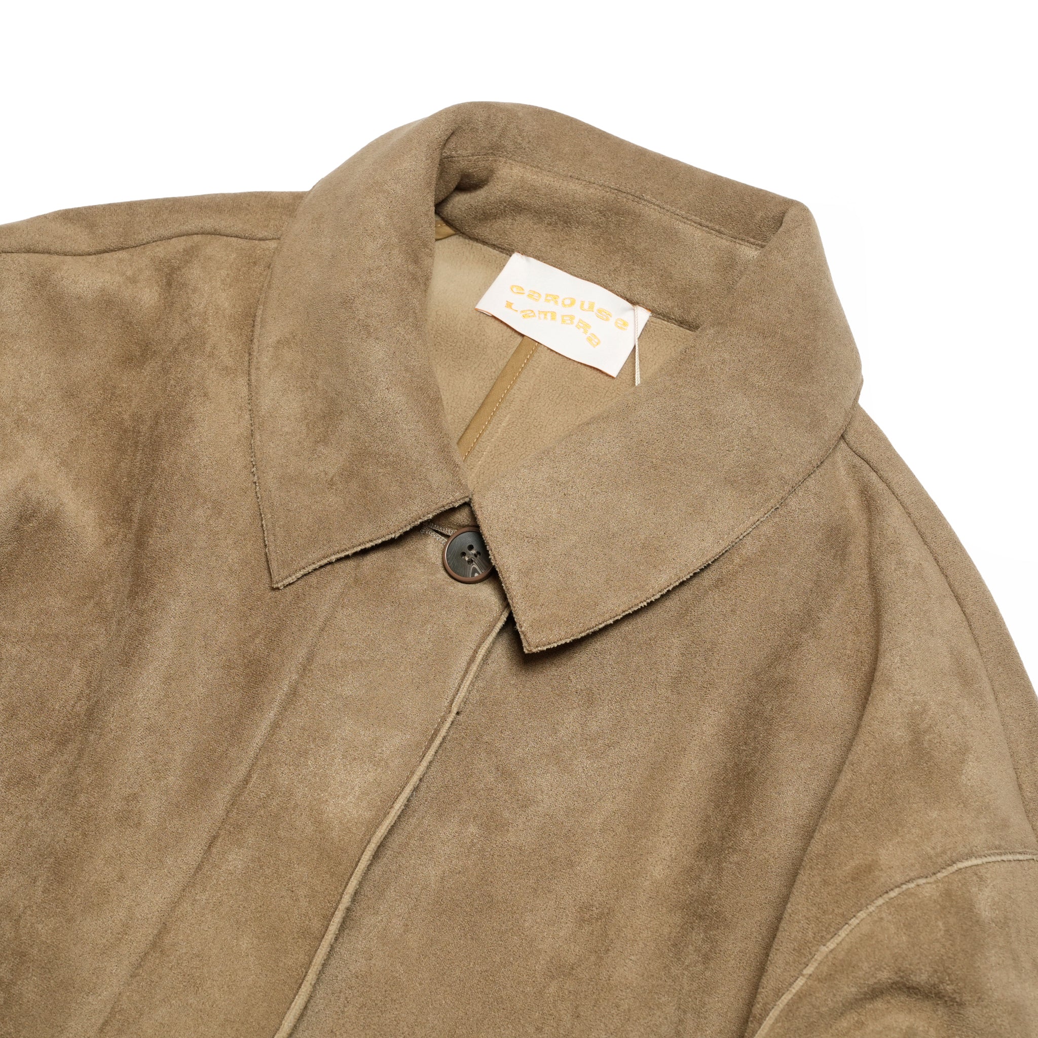 BALMACAAN COAT CHIN STRAP | Color_Khaki | No_252-425_khaki【CaRouseLamBRa_ケラウズランブラ】