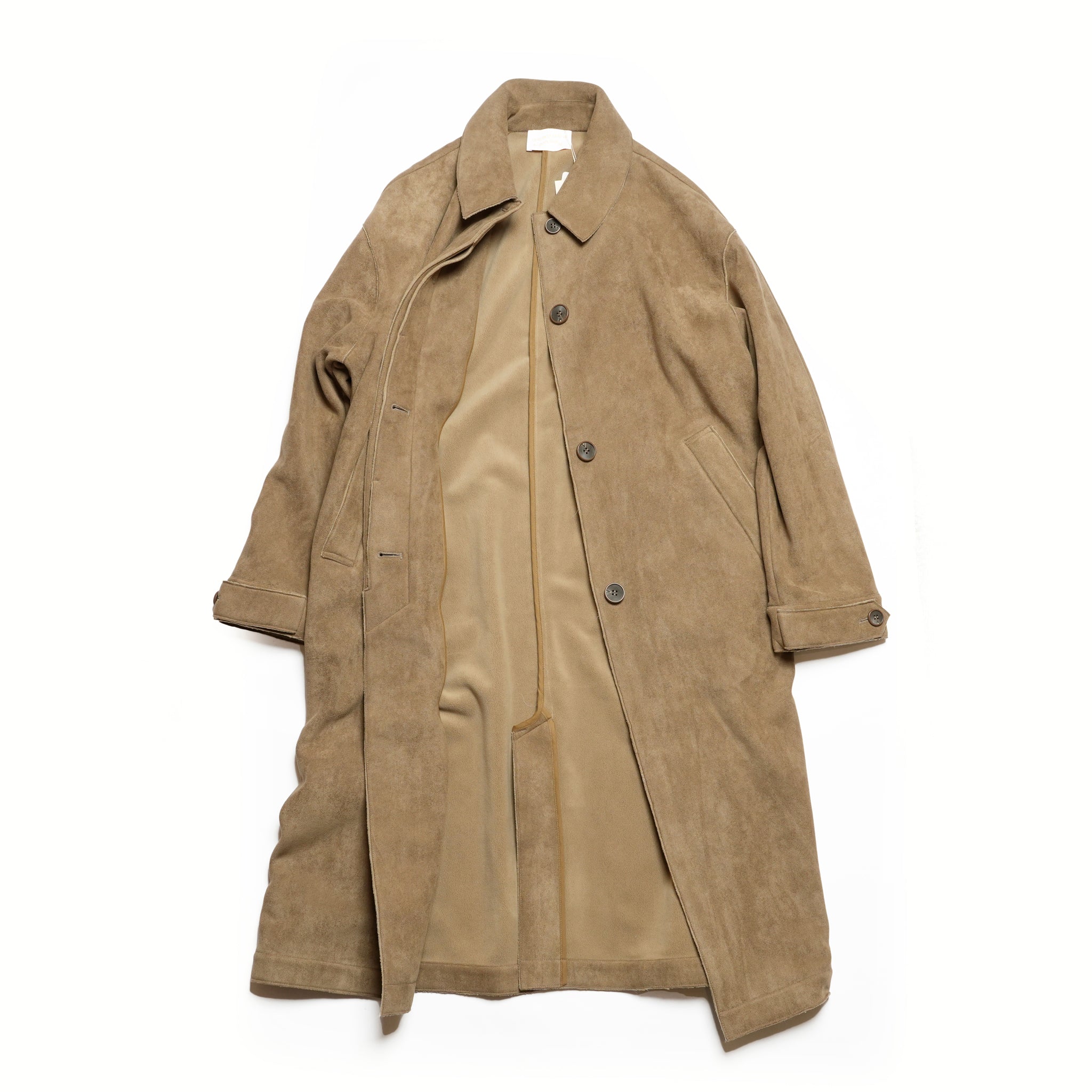 BALMACAAN COAT CHIN STRAP | Color_Khaki | No_252-425_khaki【CaRouseLamBRa_ケラウズランブラ】