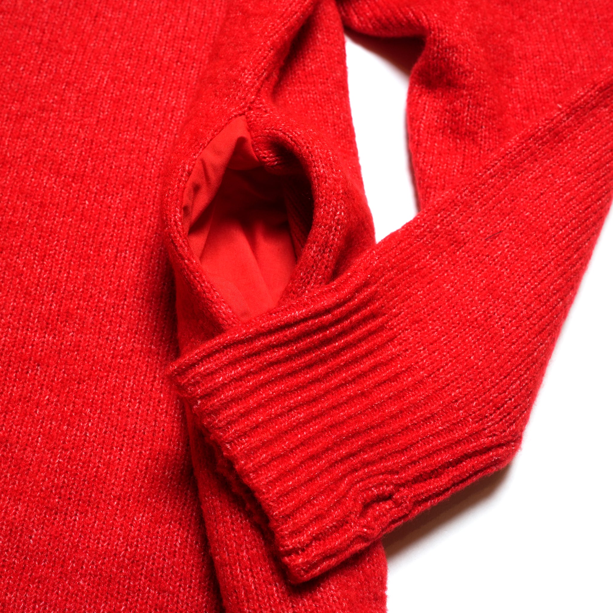 LS HALF ZIP DRESS | Color_Red/Navy | No_252-397【CaRouseLamBRa_ケラウズランブラ】