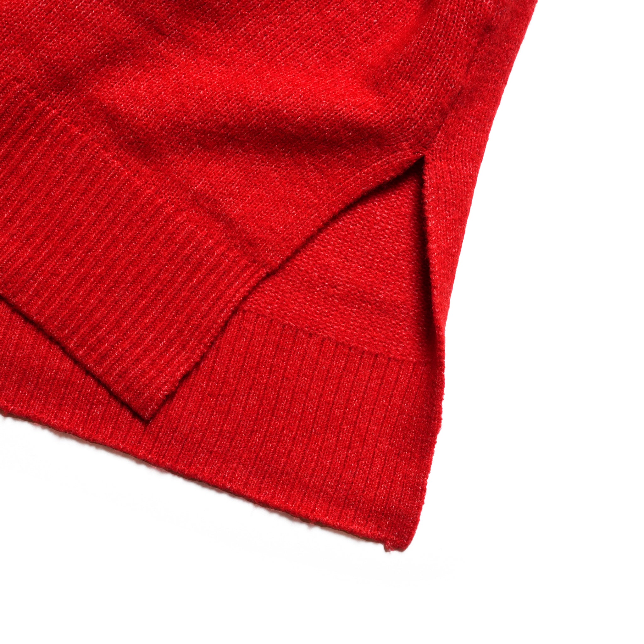 LS HALF ZIP DRESS | Color_Red/Navy | No_252-397【CaRouseLamBRa_ケラウズランブラ】