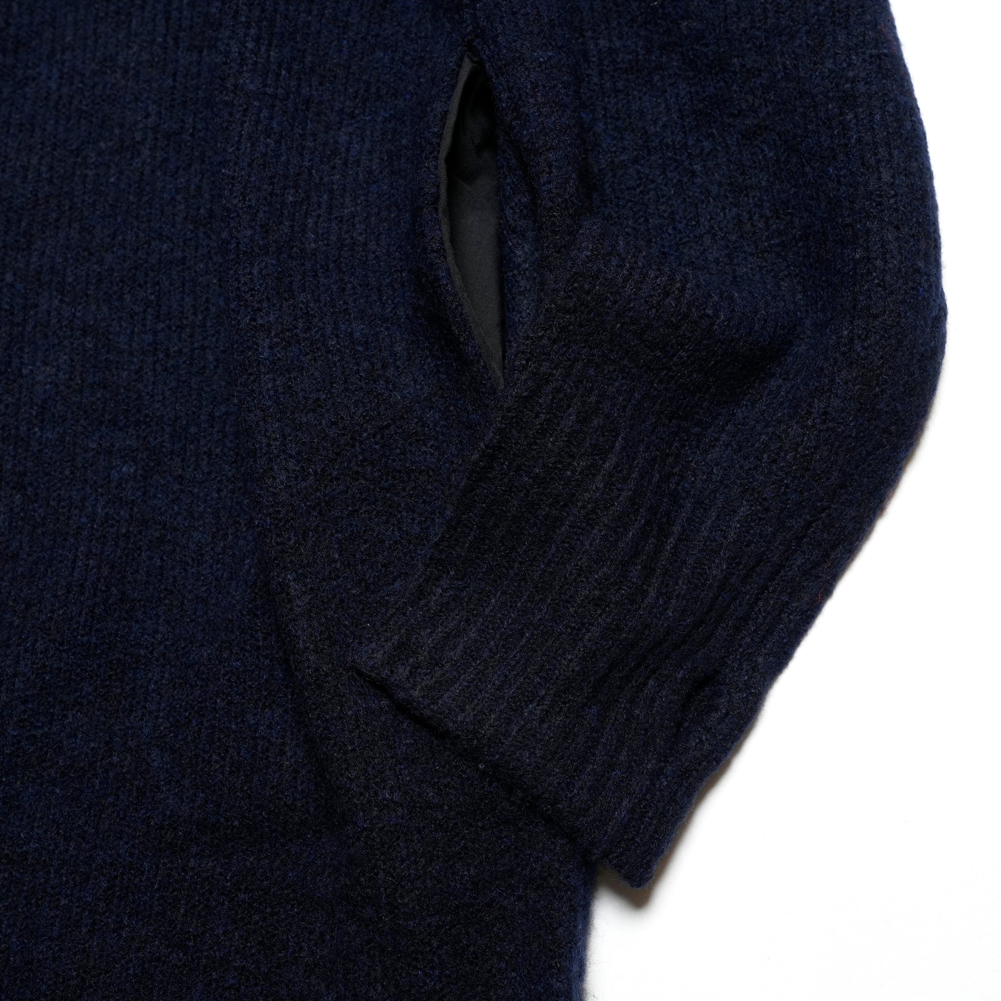 LS HALF ZIP DRESS | Color_Red/Navy | No_252-397【CaRouseLamBRa_ケラウズランブラ】