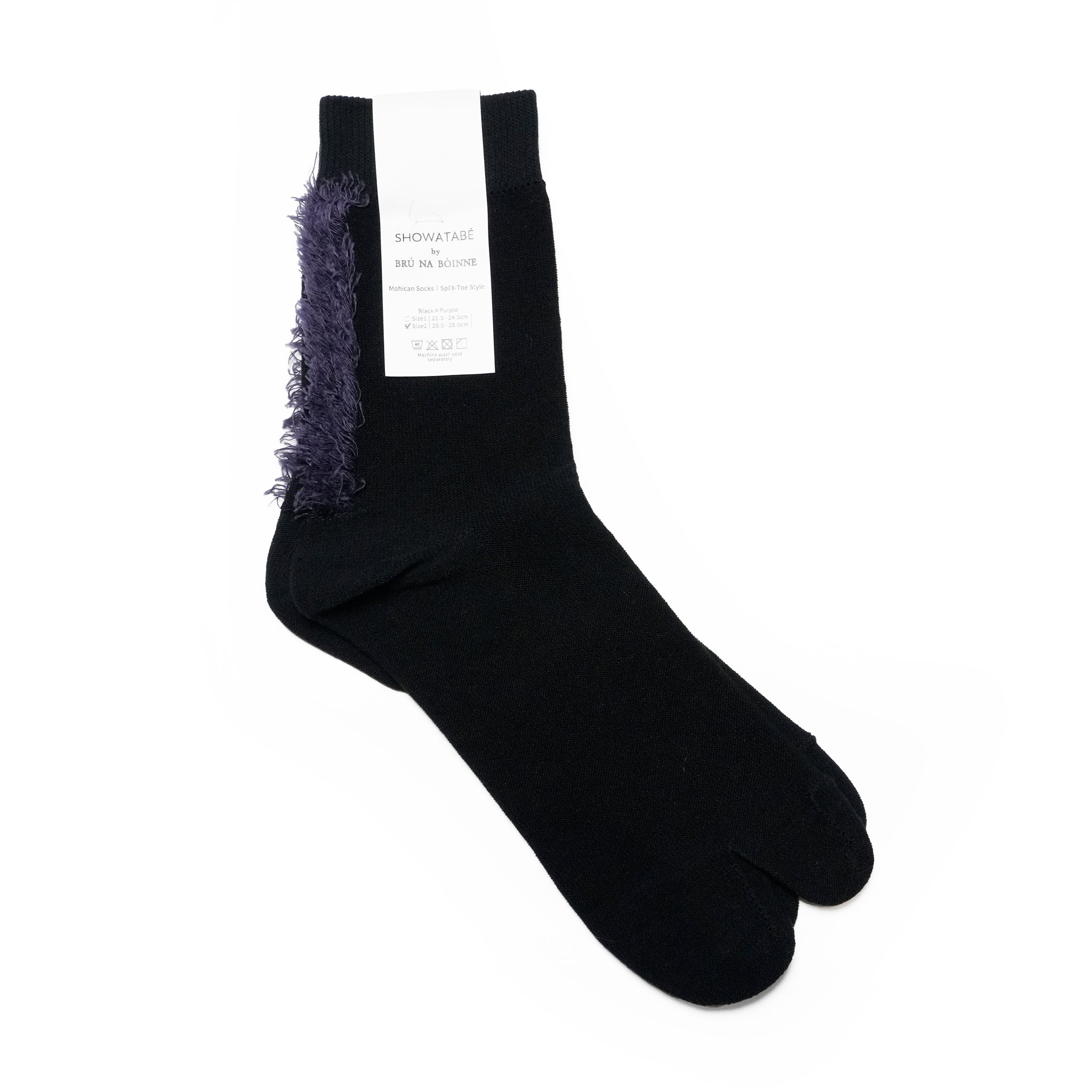 Mohican Socks | Split-Toe Style | Color:5 Colors BNBSW-50【DECKA QUALITY SOCKS_デカクオリティソックス】【DECKA BRÚ NA BÓINNE】【SHOWATABÉ】【ネコポス選択可能】