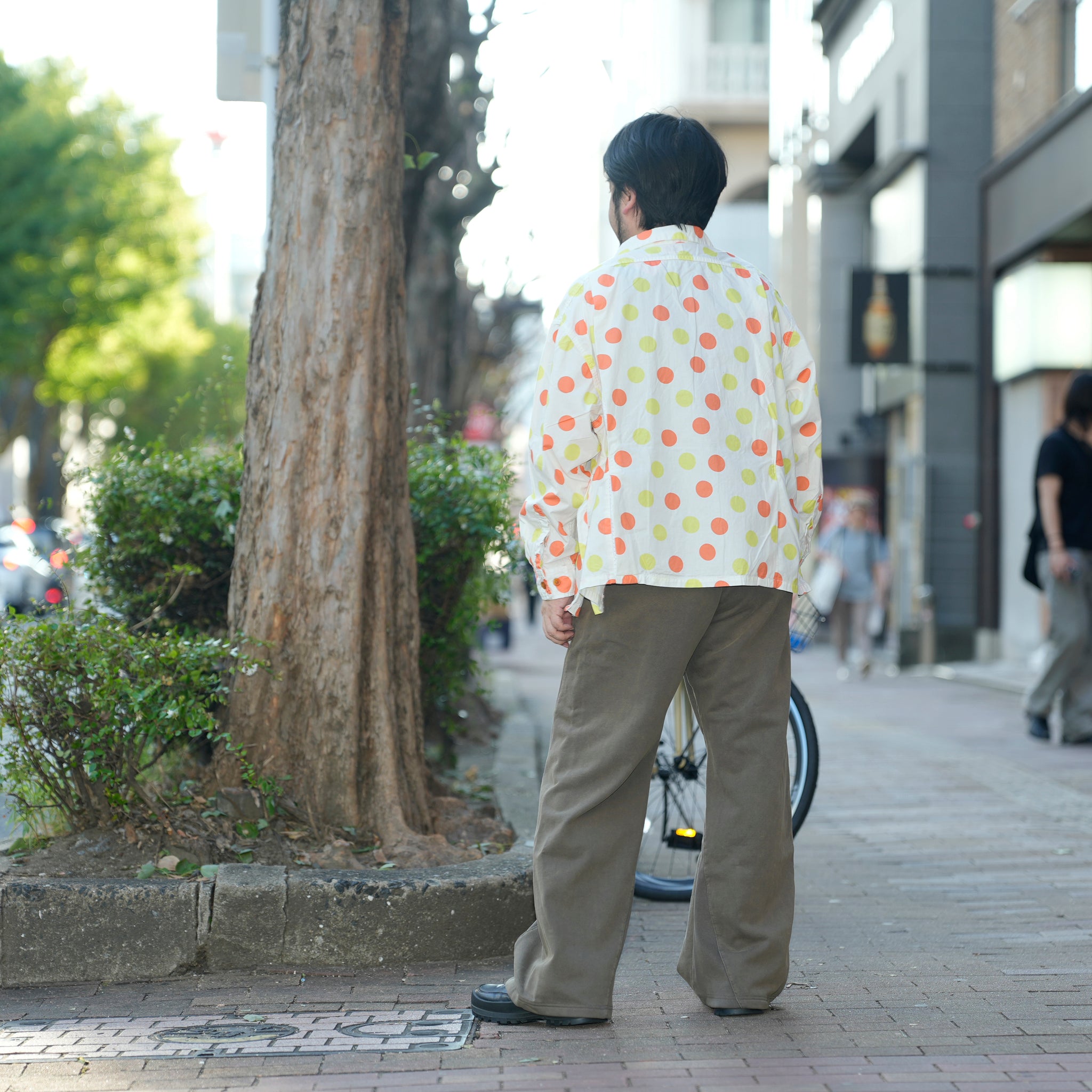 Curvy sweat pants | Color_Rats | No_pla25awp05-1_rats【PLATEAU STUDIO_プラトー スタジオ】