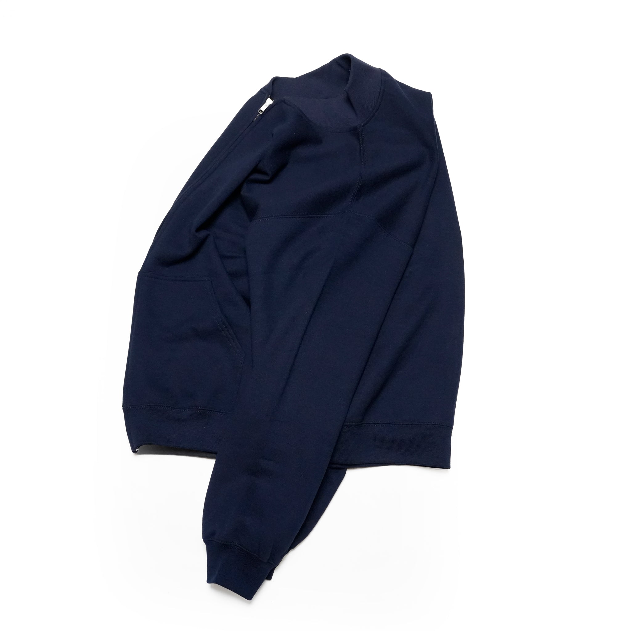 №134 [ Gildan sweat Blouson] – スポーツグレー/ネイビー/ブラック