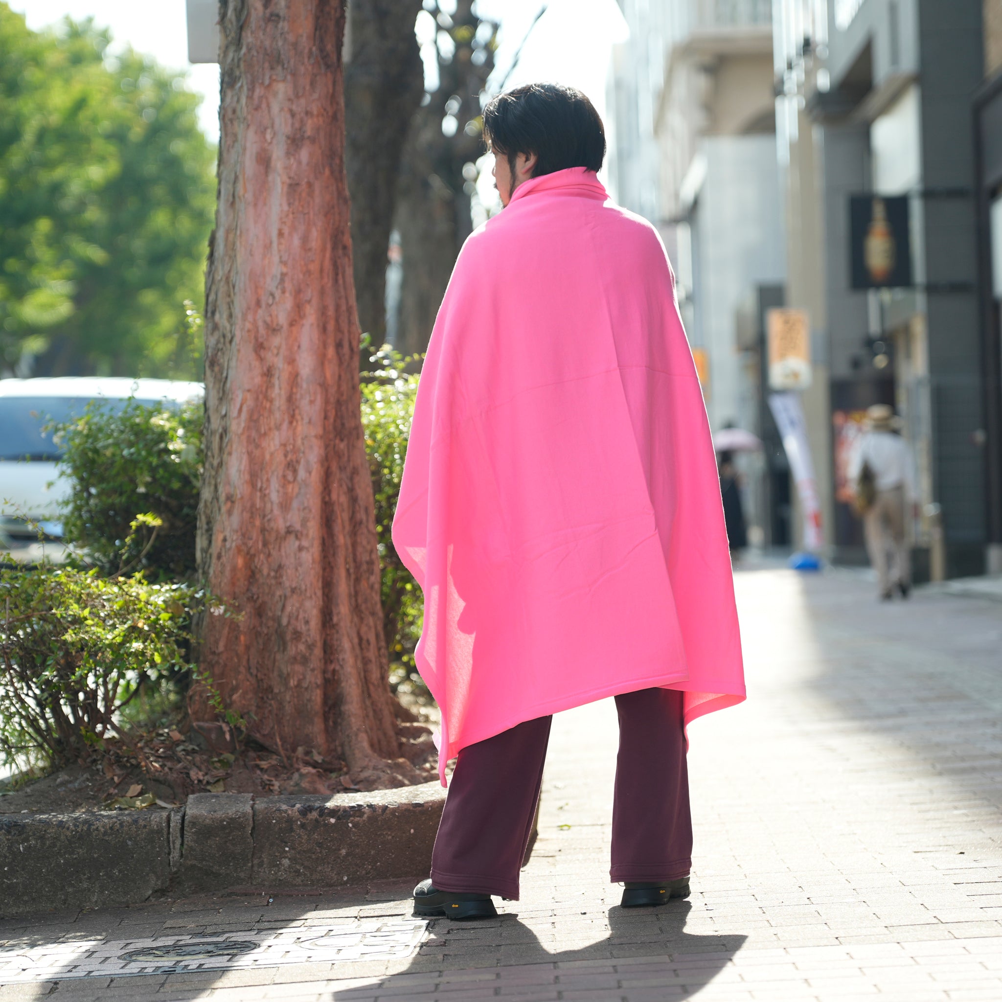 Core Fleece Sweatshirt Blanket | Color_Athletic Heather | No_po-01_athletic heather【Port & Company】