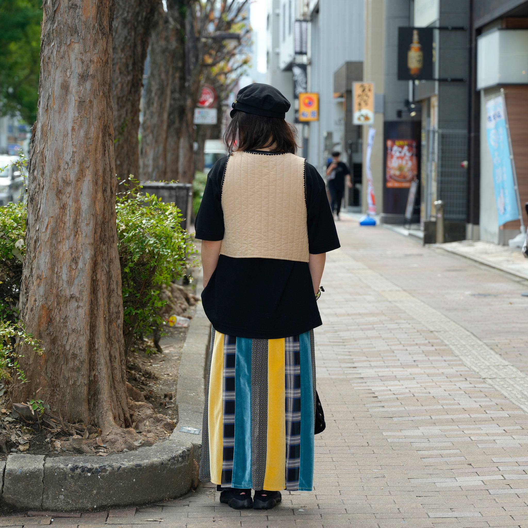 COTTON DORI EMBROIDERY VEST | Color_Beige | No_020952se4_beige【SARA MALLIKA_サラマリカ】