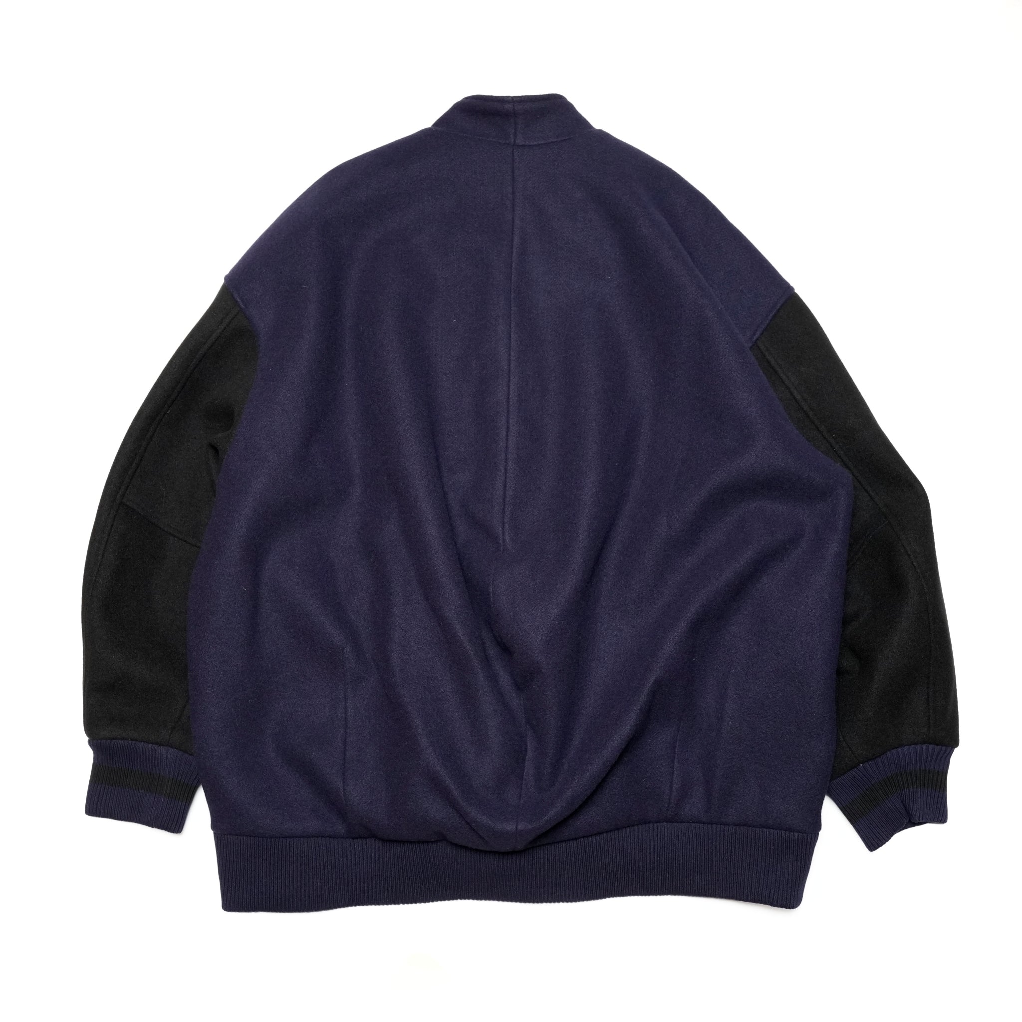 KLM24FJK1100_NAVY_BLACK | RIOT VARSITY | Color:Navy_Black【KELEN MEN_ケレン】