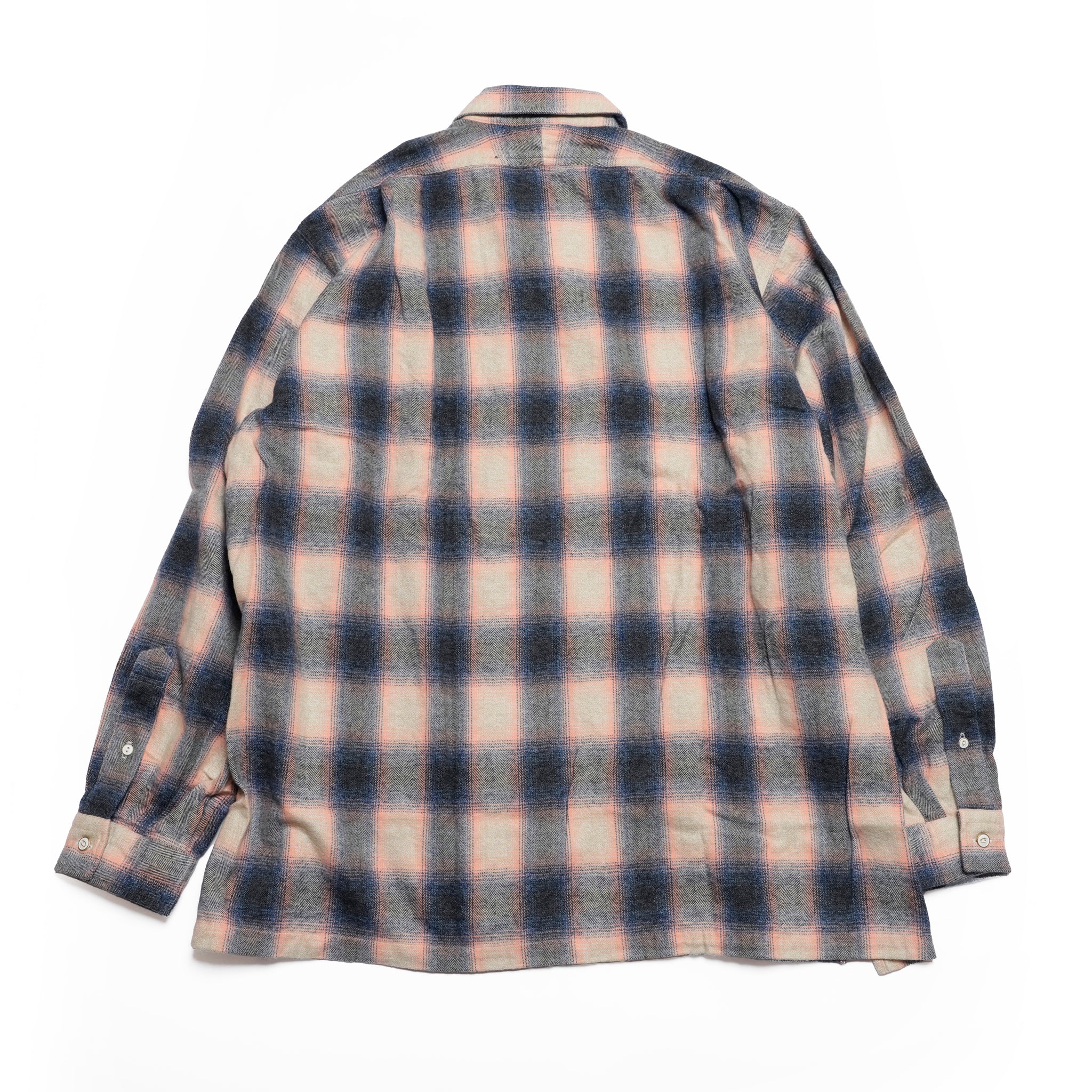 W POCKET SHIRT-OMBRE CHECK | Color_Pink | No_wp-03_pink【CATTA_カッタ】