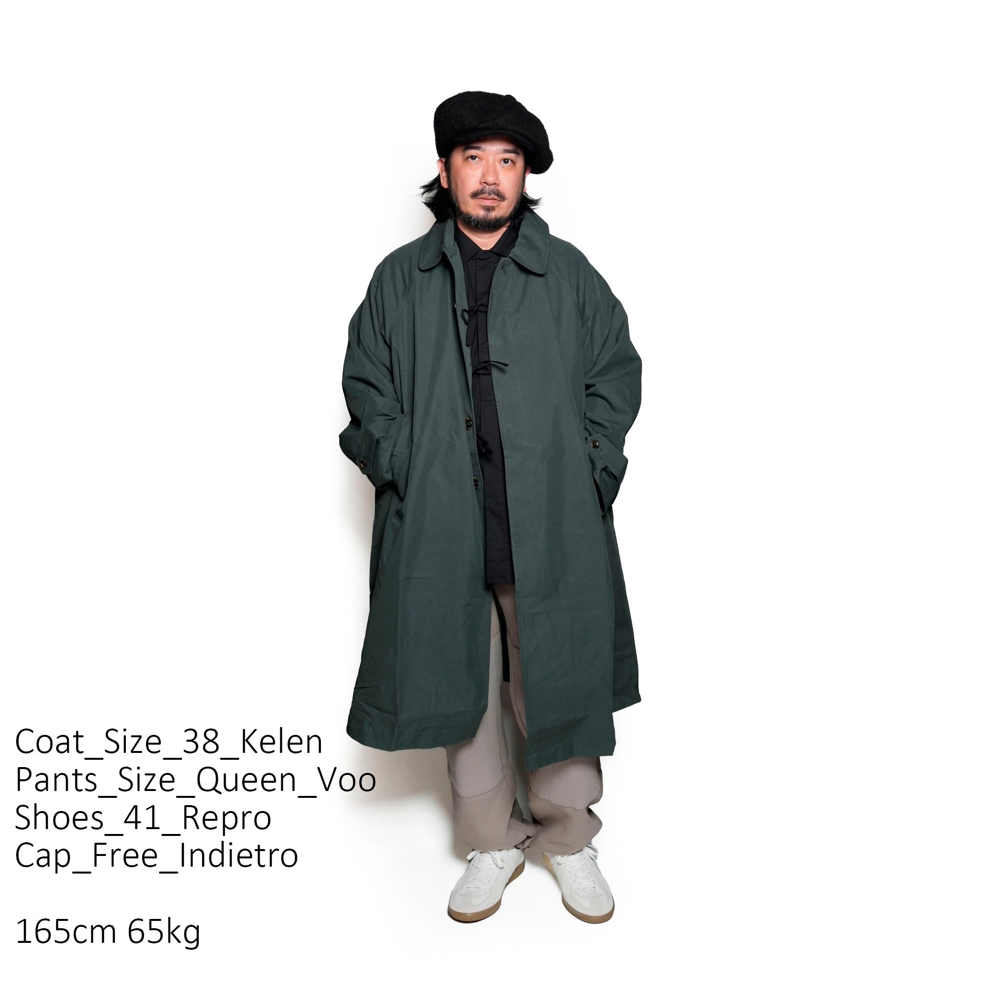 KLM24FJK1095_DARK GREEN | GRAVES 2TONE | Color:Dark Green【KELEN MEN_ケレン】