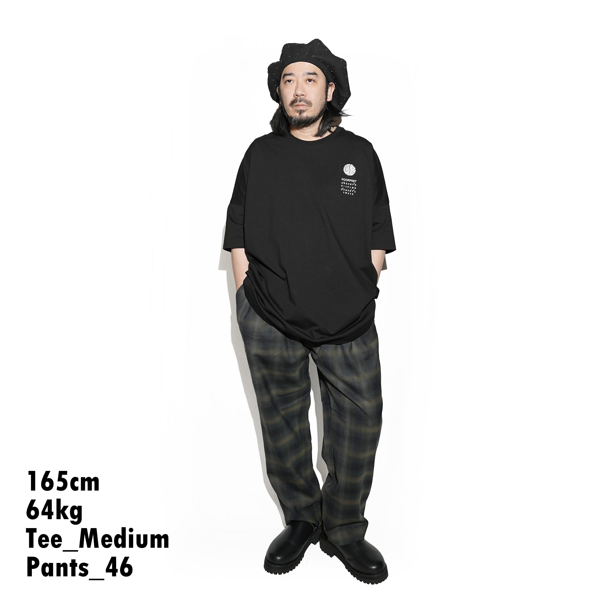 No:CT24S-TR04  | Name:2pleats Easy Trousers | Color:Grn-Gry Check【CEASTERS_ケステル】