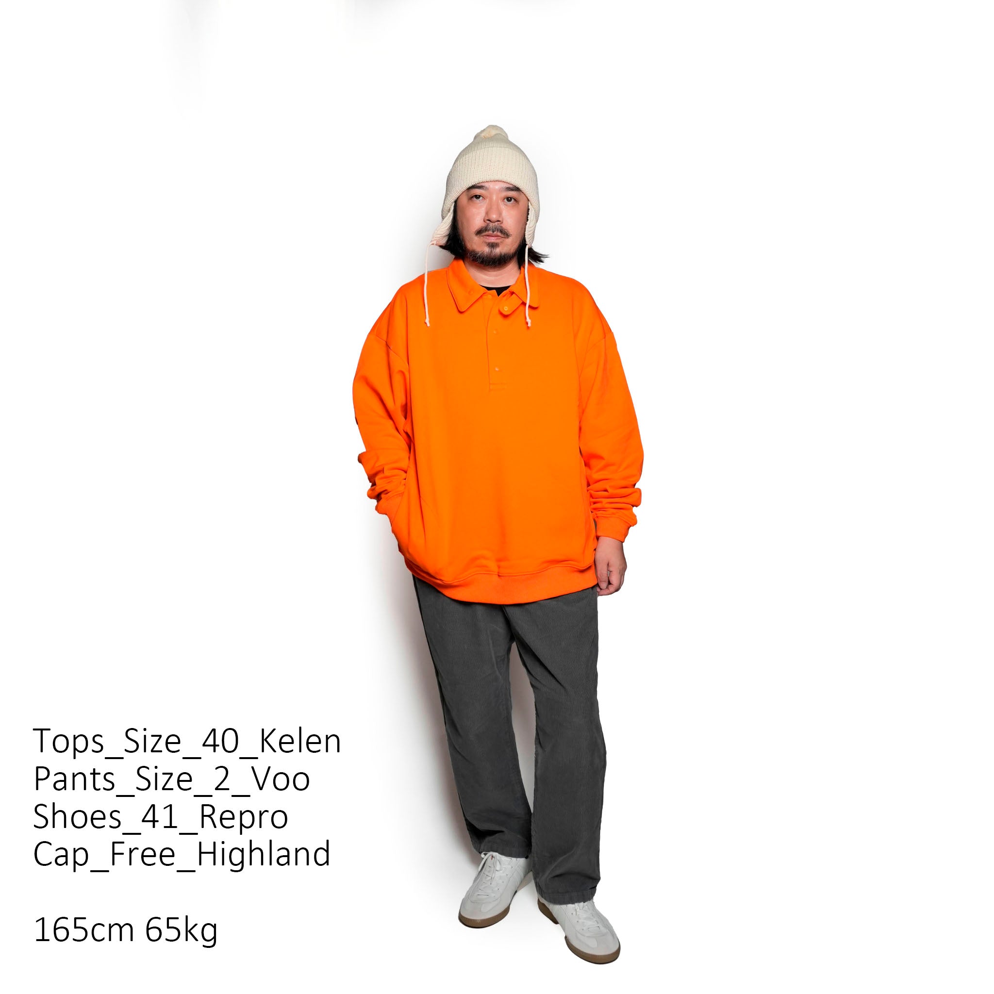 KLM24FCS1180_ORANGE | JOBS | Color:Orange【KELEN MEN_ケレン】