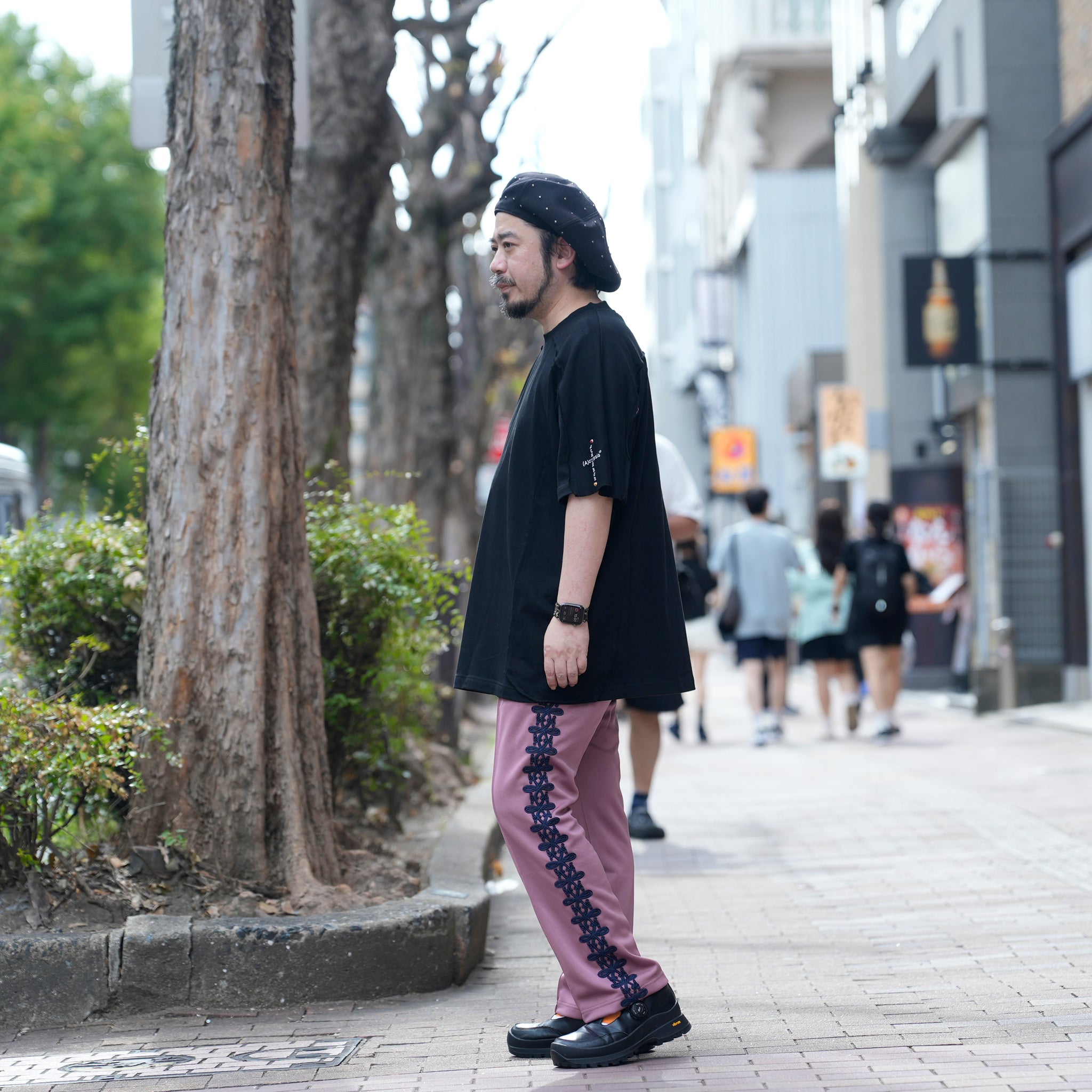 KINGSTON PANTS | Color_Smoke Pink | No_p2405301_smoke pink / Grayge / Charcoal【NASNGWAM_ナスングワム】