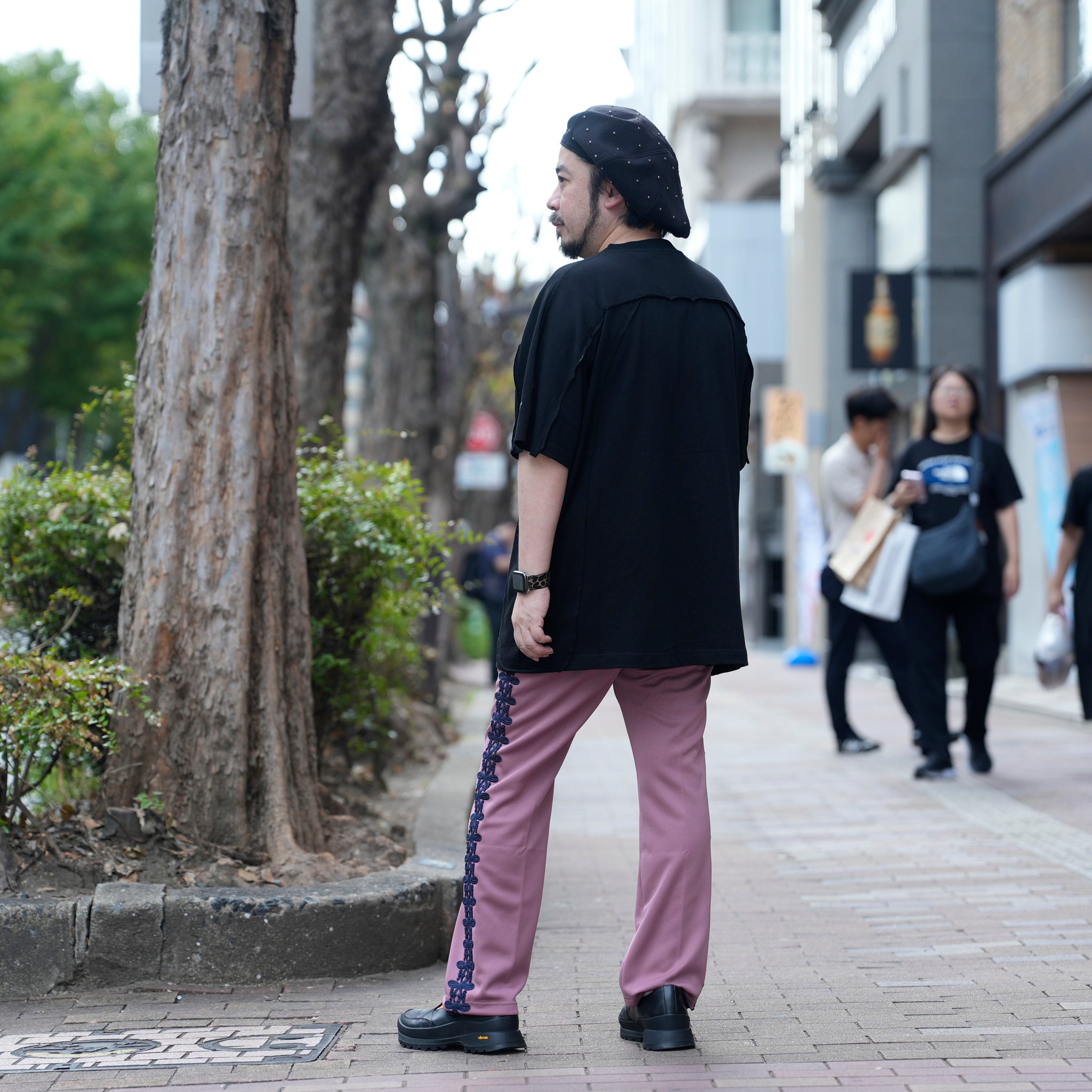 KINGSTON PANTS | Color_Smoke Pink | No_p2405301_smoke pink / Grayge / Charcoal【NASNGWAM_ナスングワム】