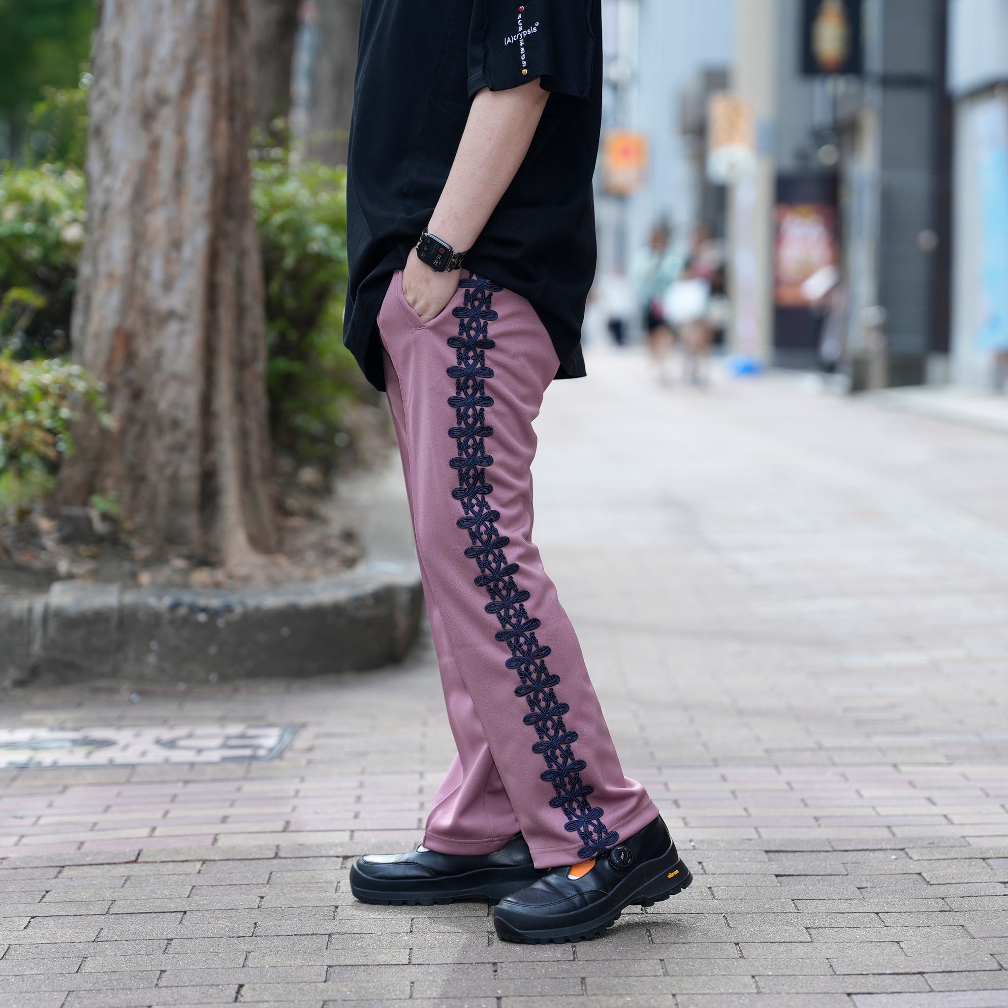 KINGSTON PANTS | Color_Smoke Pink | No_p2405301_smoke pink / Grayge / Charcoal【NASNGWAM_ナスングワム】