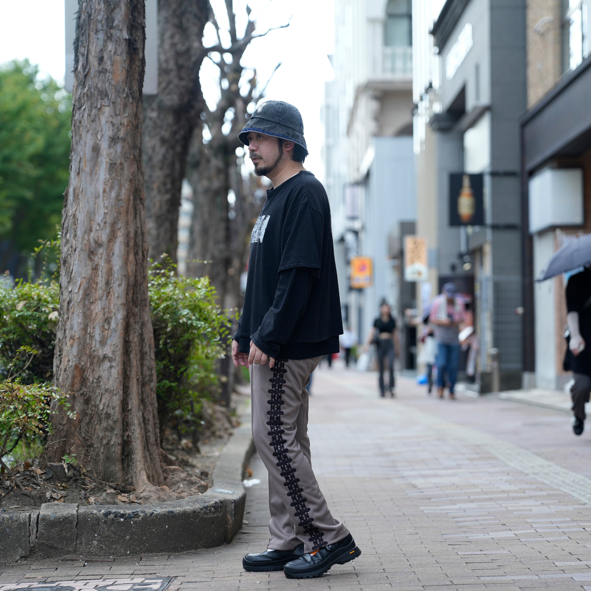 KINGSTON PANTS | Color_Smoke Pink | No_p2405301_smoke pink / Grayge / Charcoal【NASNGWAM_ナスングワム】