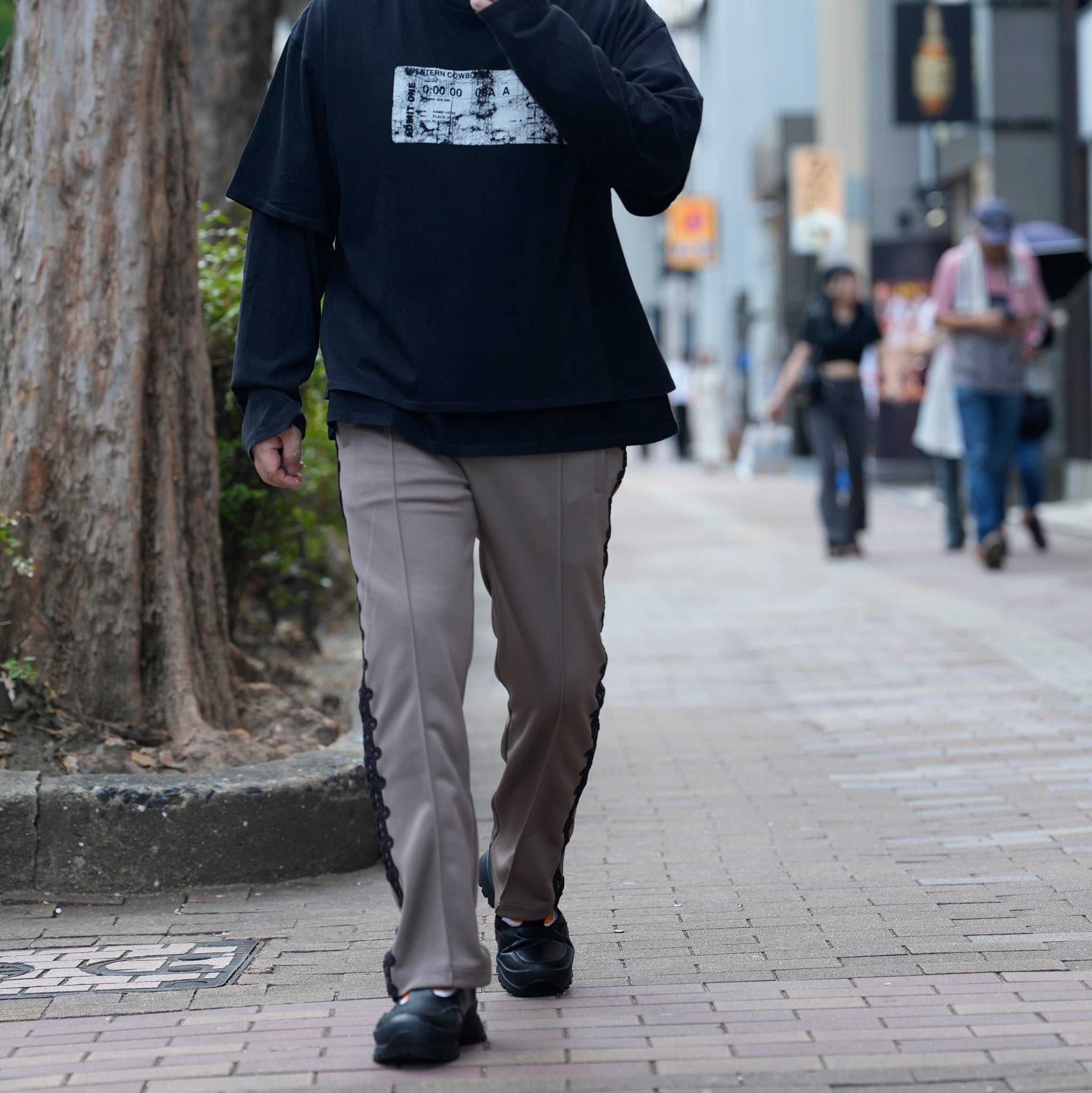 KINGSTON PANTS | Color_Smoke Pink | No_p2405301_smoke pink / Grayge / Charcoal【NASNGWAM_ナスングワム】