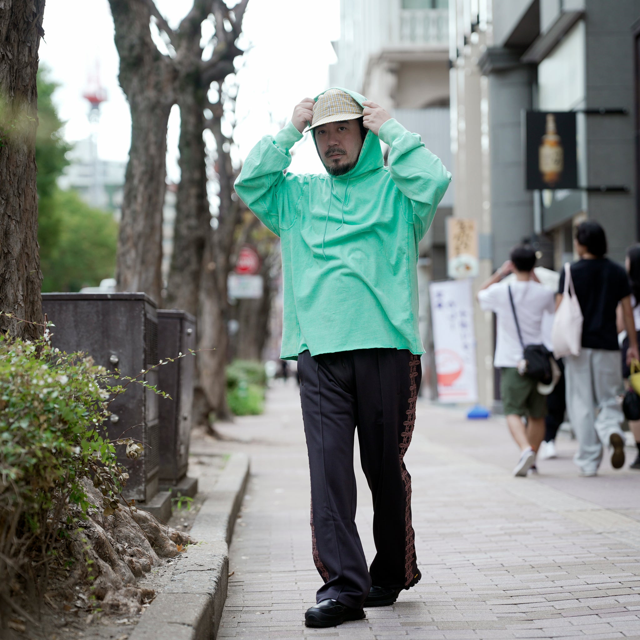 KINGSTON PANTS | Color_Smoke Pink | No_p2405301_smoke pink / Grayge / Charcoal【NASNGWAM_ナスングワム】