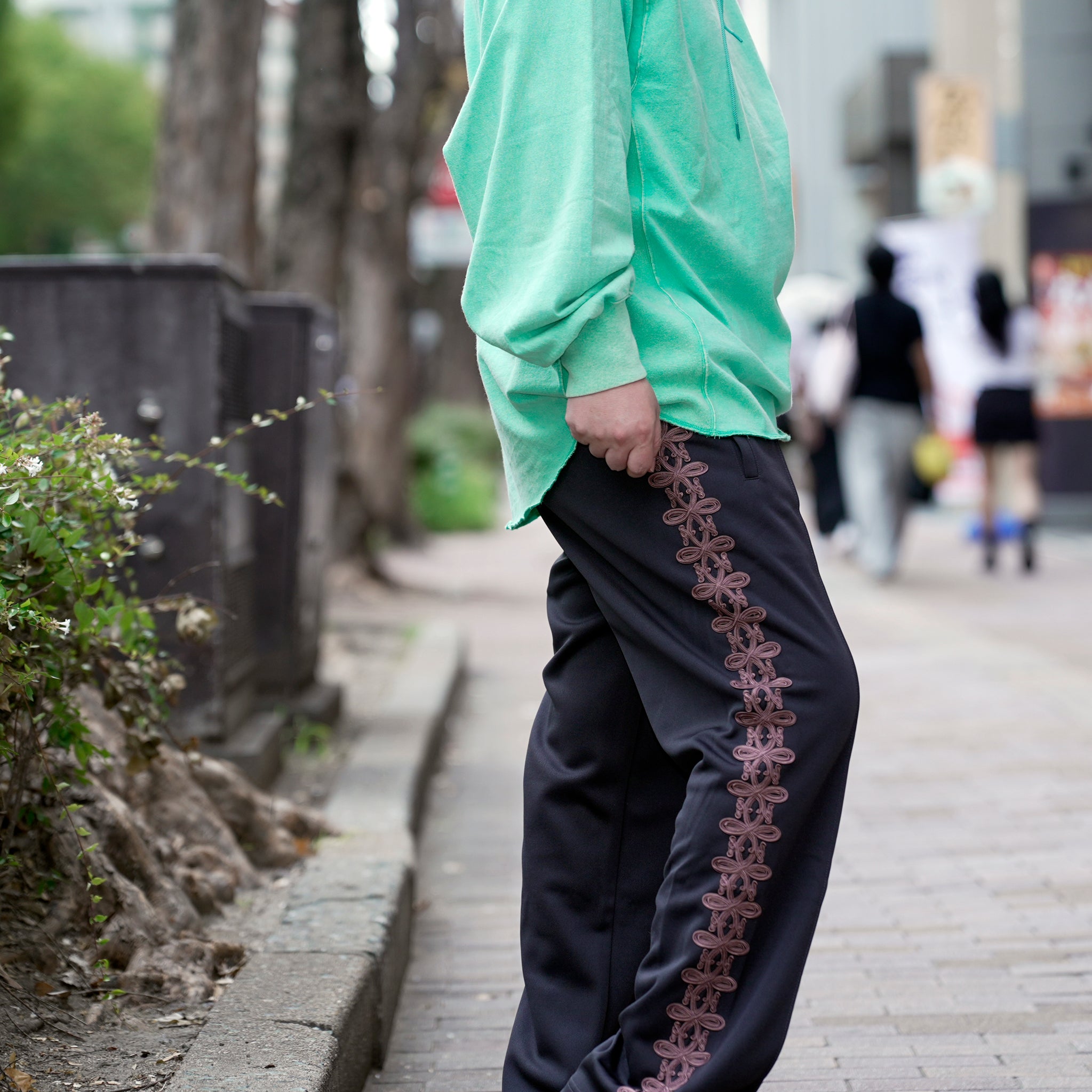 KINGSTON PANTS | Color_Smoke Pink | No_p2405301_smoke pink / Grayge / Charcoal【NASNGWAM_ナスングワム】