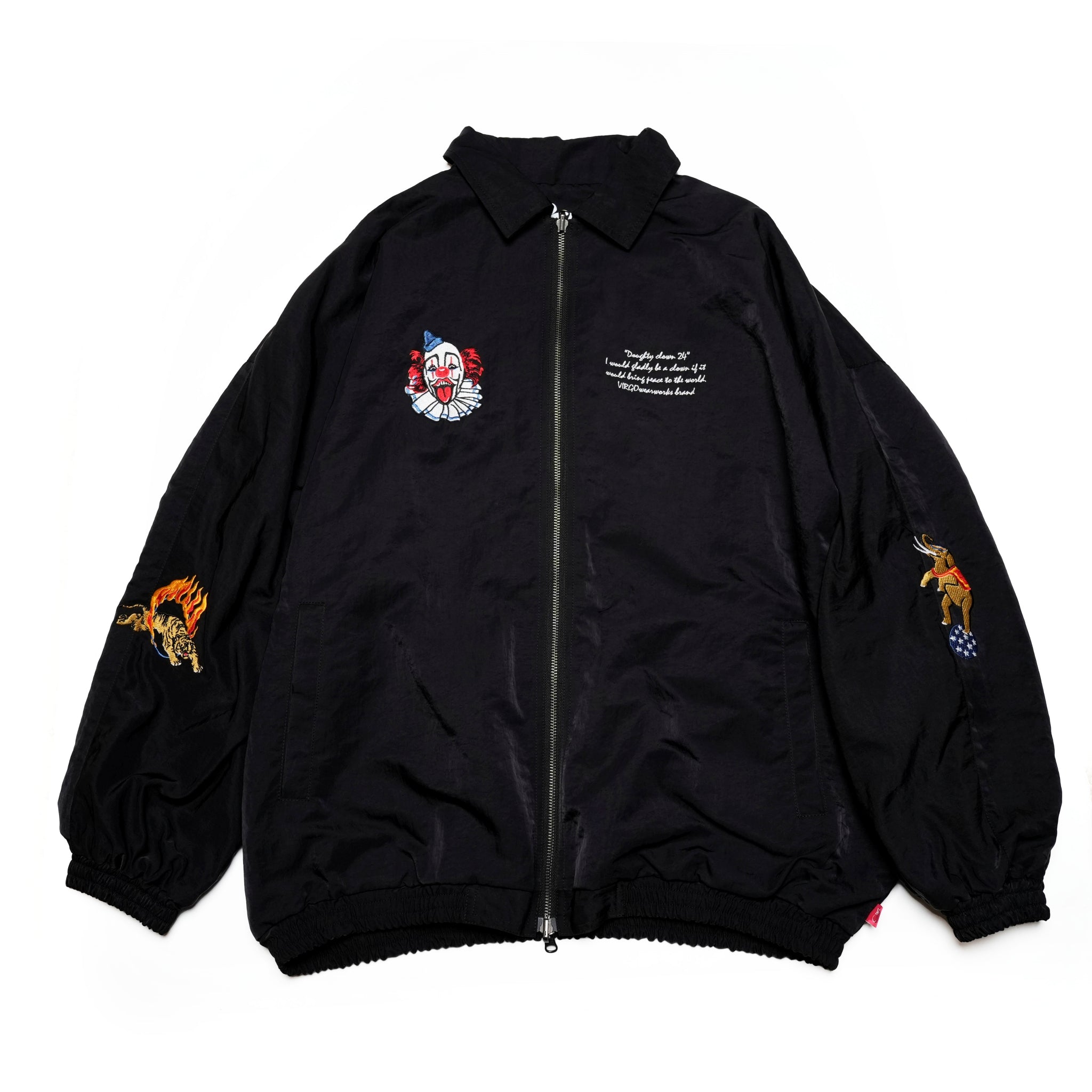 VG-CB-140_Black | Virgers circus souvenir jkt | Black【VIRGOwearworks_ヴァルゴウェアワークス】