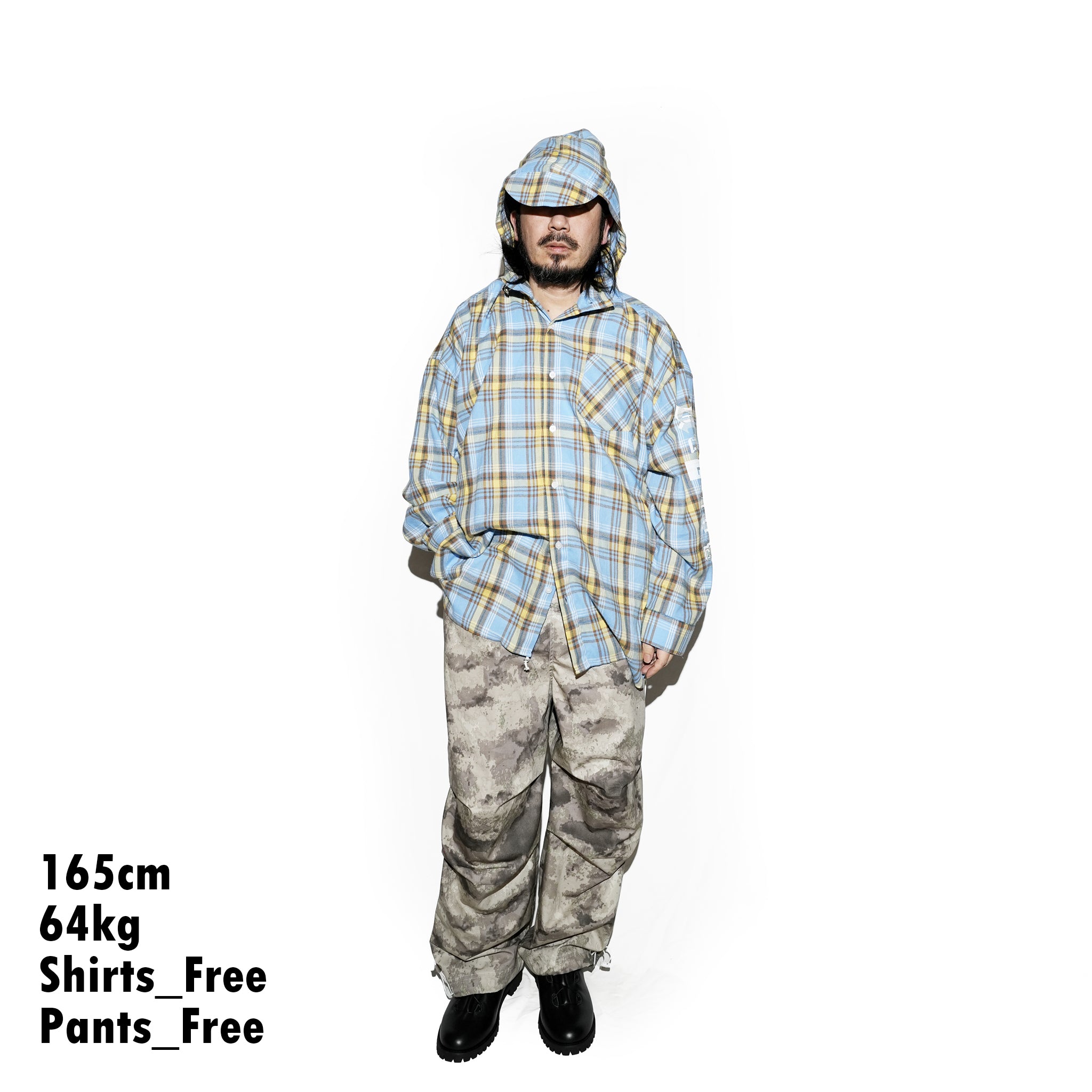 No:efmsaw-18 | Name:Camouflage snow pants | Color:Snow Camo/Misty Camo | Size:Free【EFFECTEN_エフェクテン】