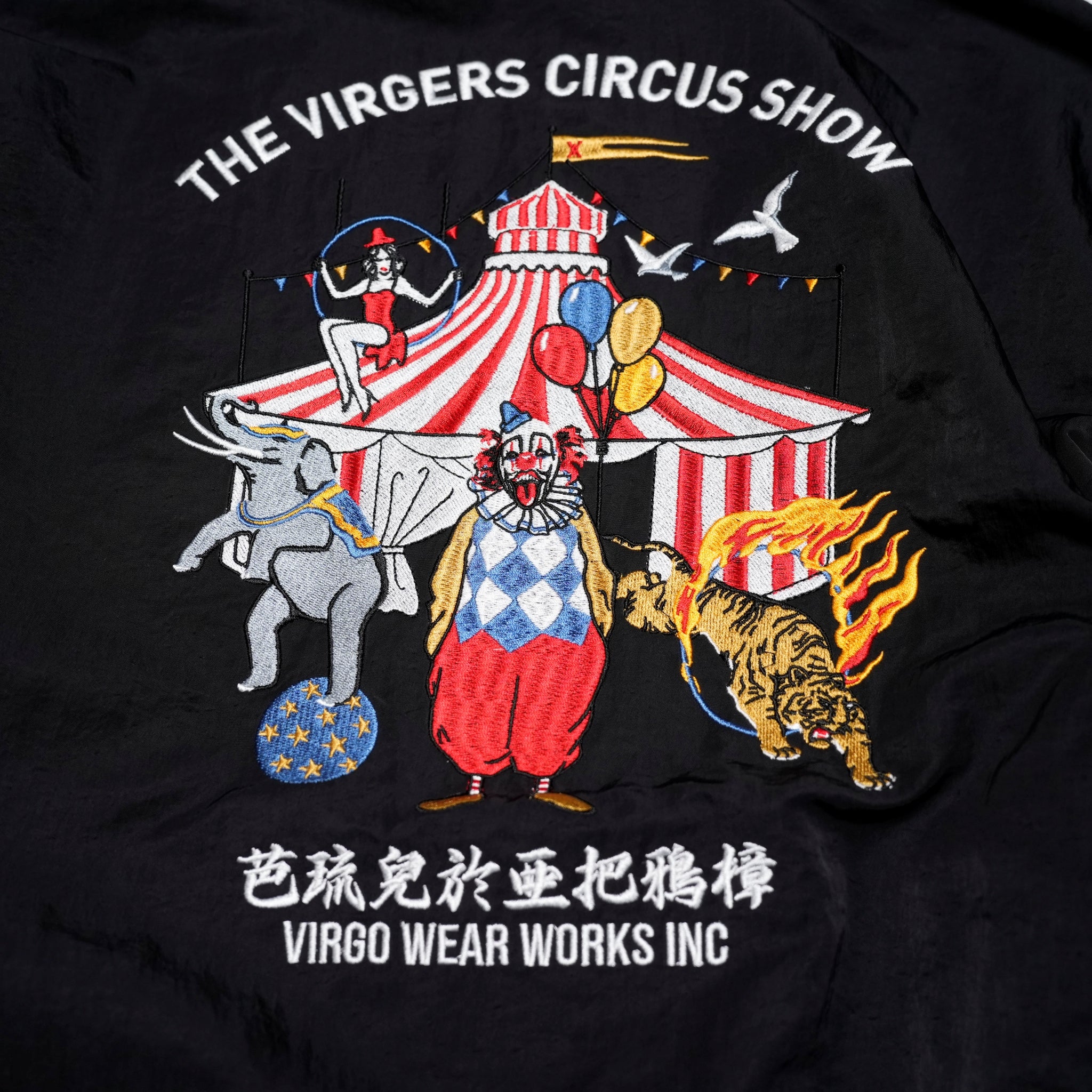 VG-CB-140_Black | Virgers circus souvenir jkt | Black【VIRGOwearworks_ヴァルゴウェアワークス】