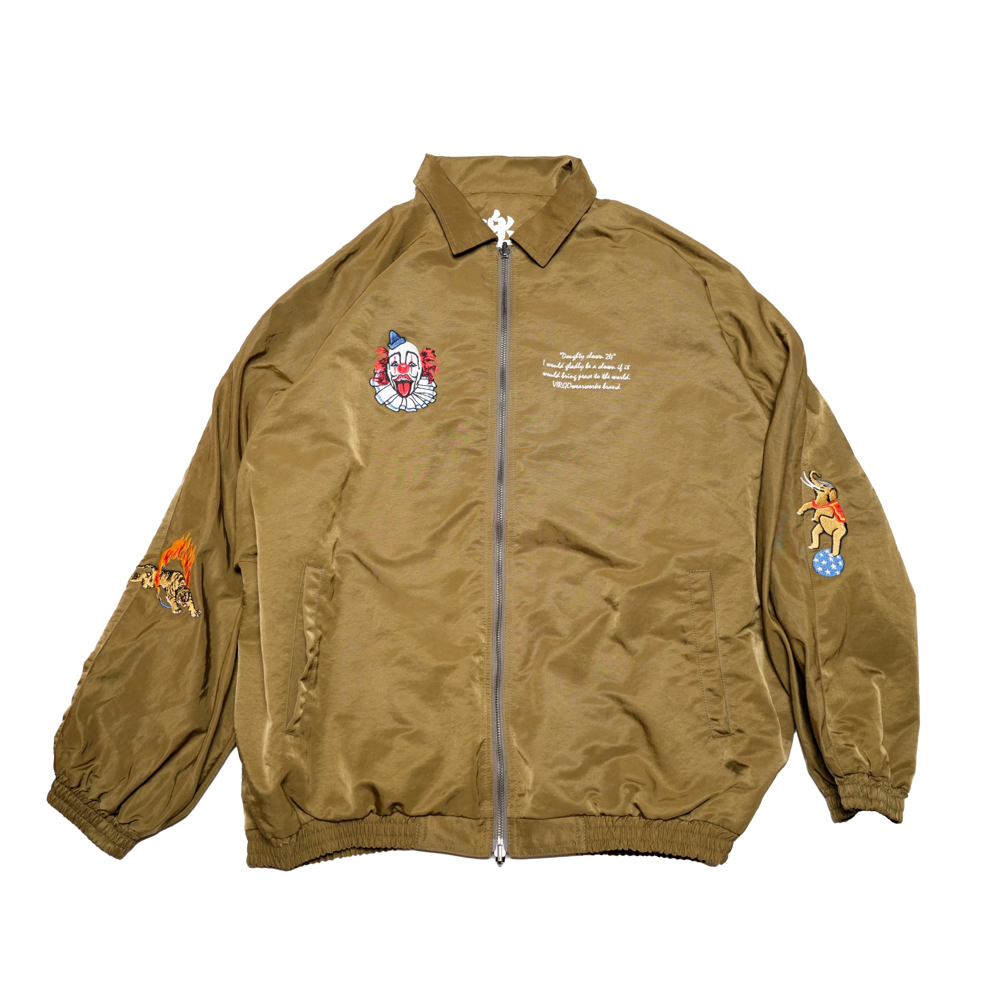 VG-CB-140_Khaki | Virgers circus souvenir jkt | Khaki【VIRGOwearworks_ヴァルゴウェアワークス】