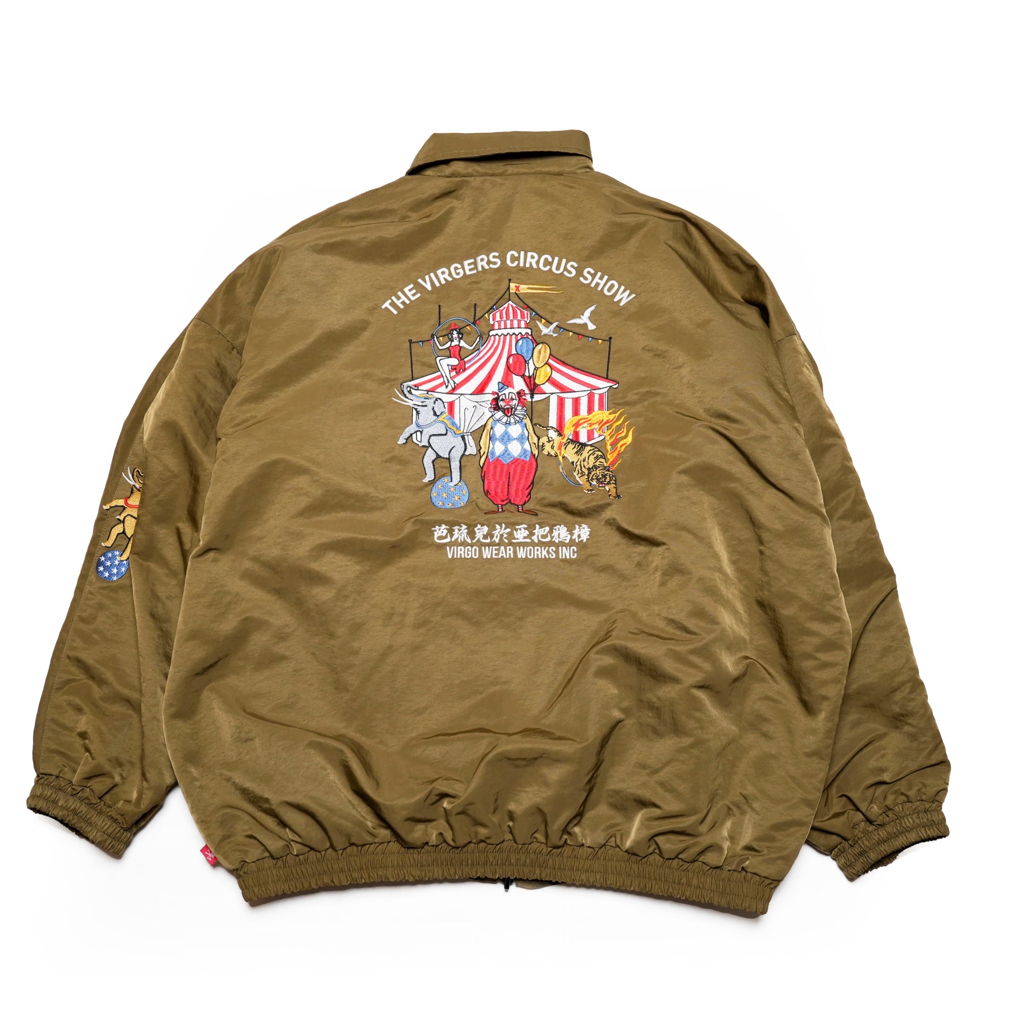 VG-CB-140_Khaki | Virgers circus souvenir jkt | Khaki【VIRGOwearworks_ヴァルゴウェアワークス】