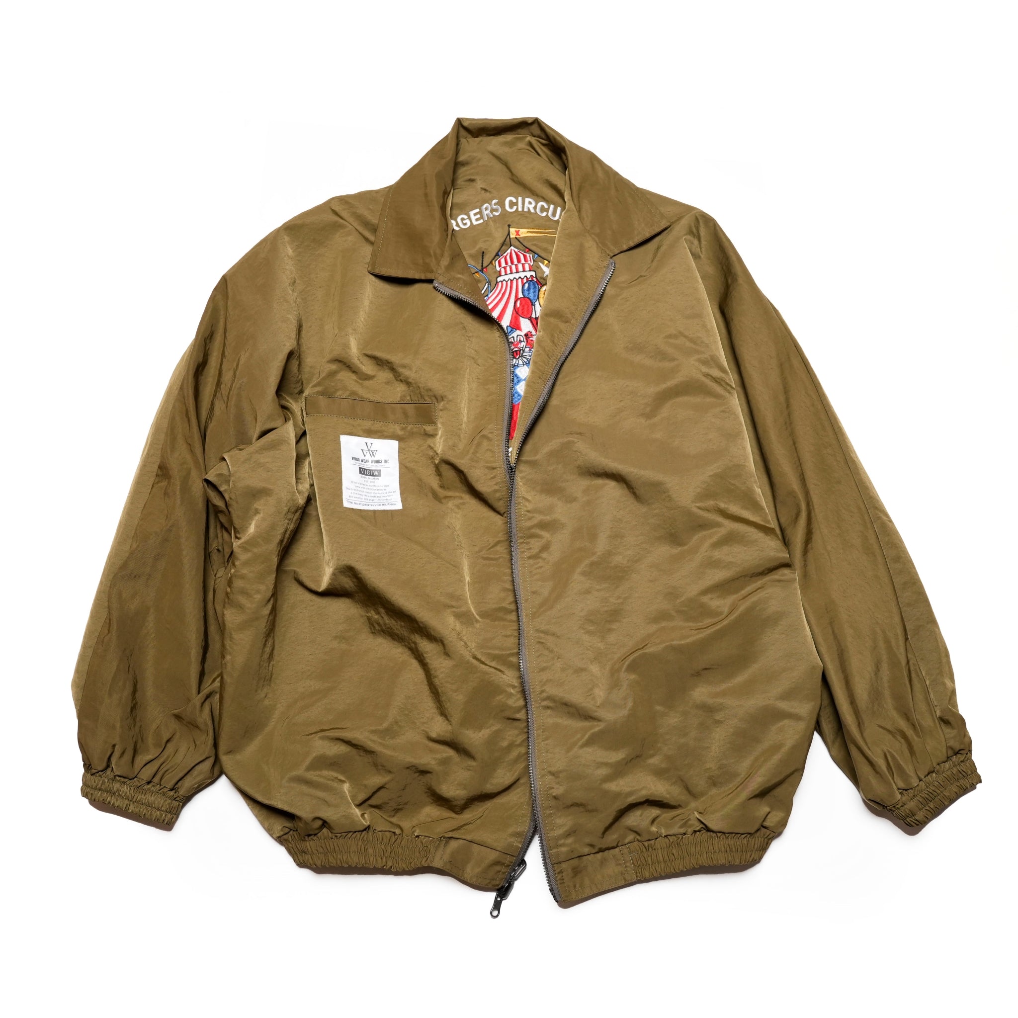 VG-CB-140_Khaki | Virgers circus souvenir jkt | Khaki【VIRGOwearworks_ヴァルゴウェアワークス】