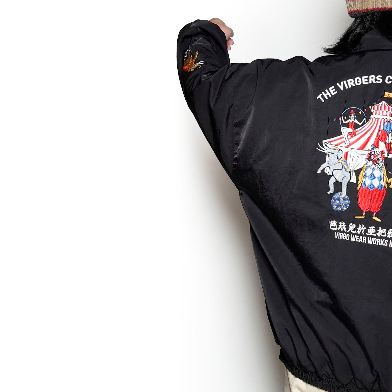 VG-CB-140_Black | Virgers circus souvenir jkt | Black【VIRGOwearworks_ヴァルゴウェアワークス】