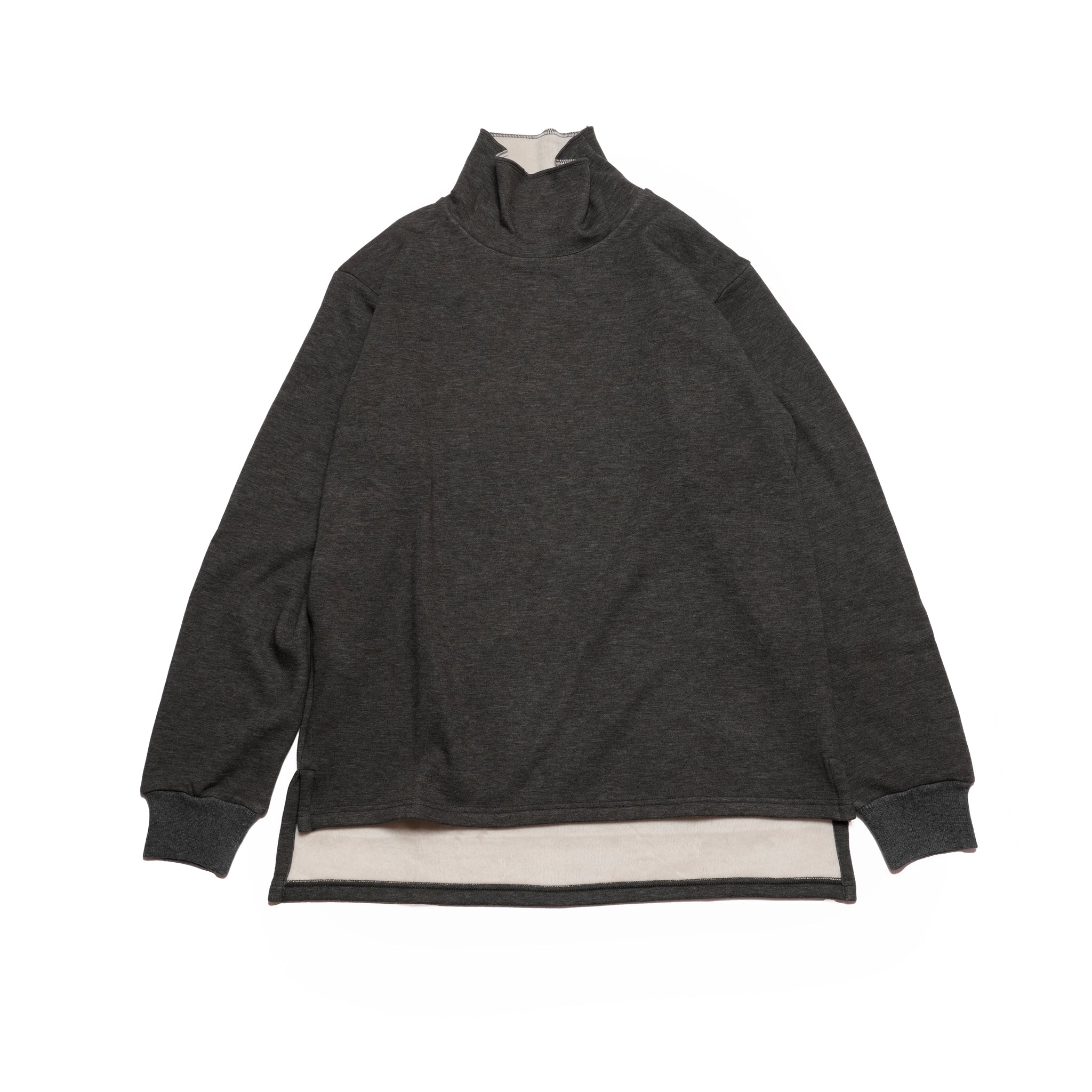 FLIGHT DECK TURTLENECK | Color_Gray | No_nfng-cs02_gray【NERDYS_ナーディーズ】