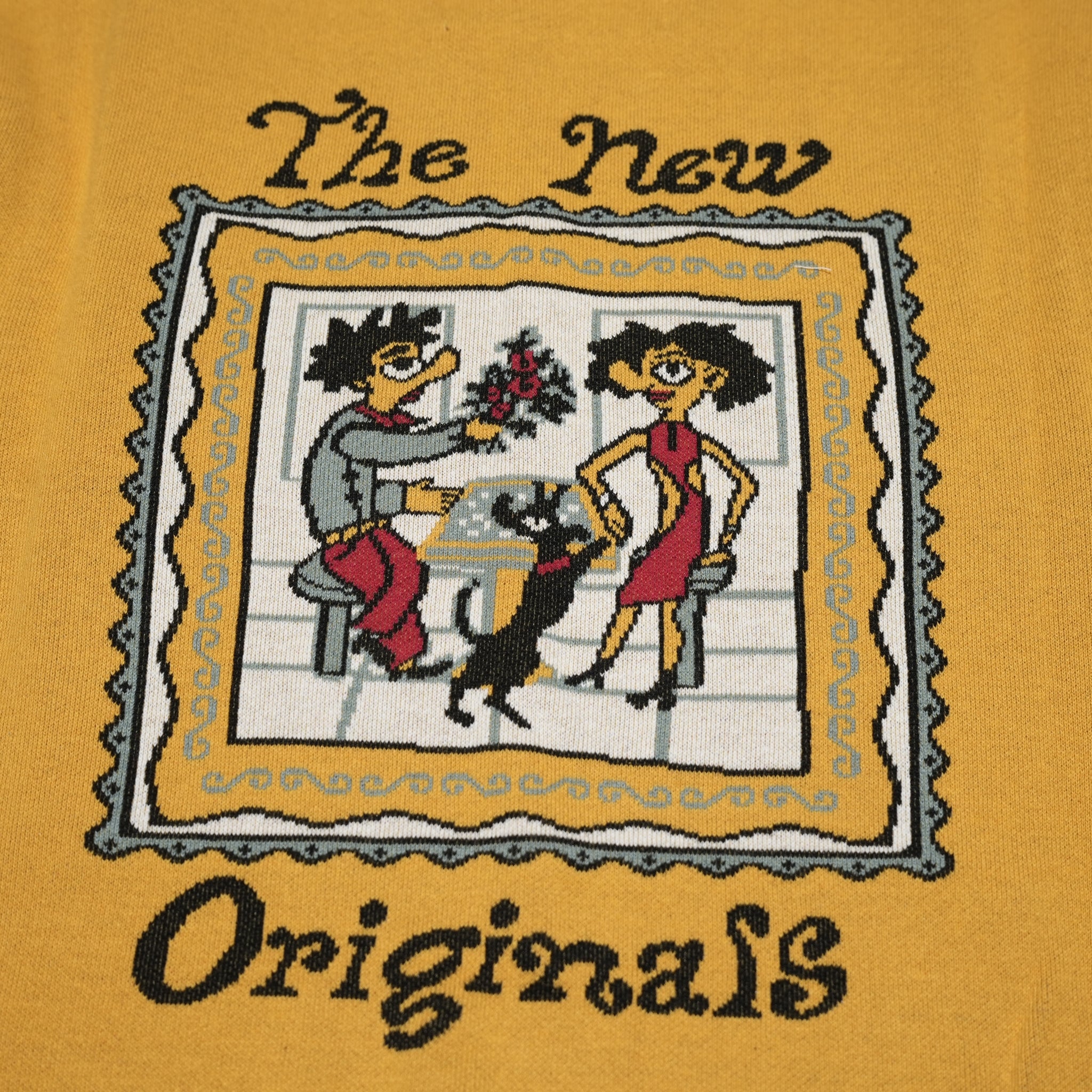 No:tno-01 | Name:Lovers Knitwear Tee | Color:Gold Fusion【THE NEW ORIGINALS_ザ ニュー オリジナルズ】
