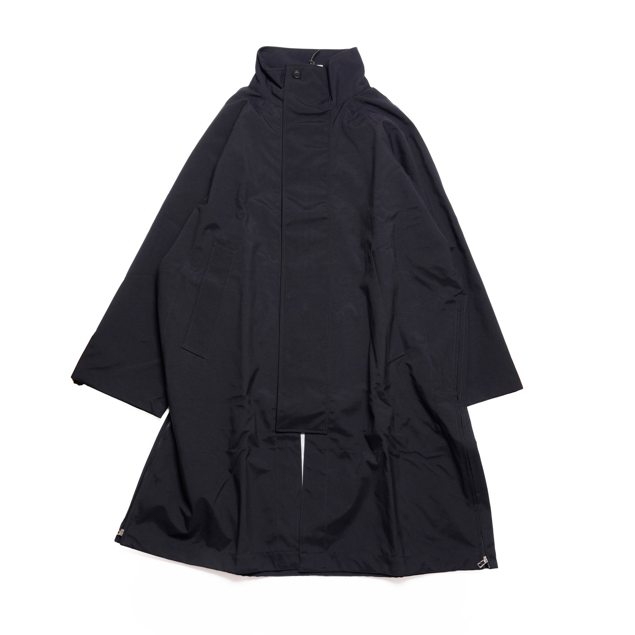 3レイヤー スタンドカラーコート | Color_Color: Dark Navy | No__185_color: dark navy【UNTRACE_アントレース】