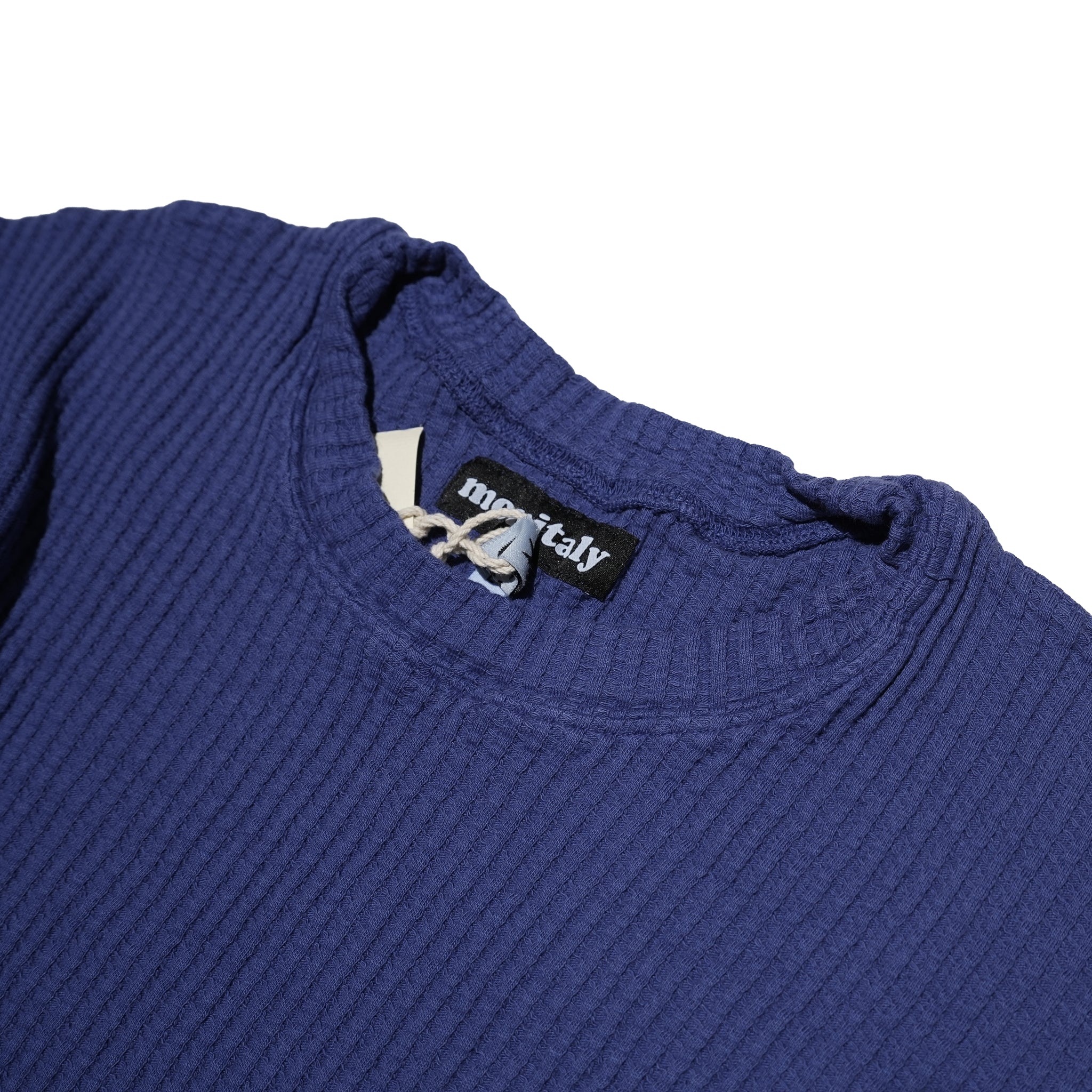 No:M31752-10 | Name:Thermal Cut Off Edges S/S | Color:Navy【MONITALY_モニタリー】