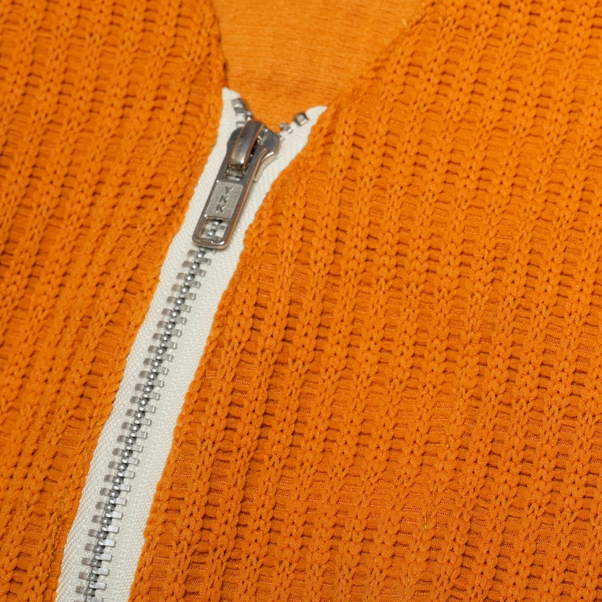 efmm-23_Orange | Front Zip Cardigan | Color:Orange【EFFECTEN_エフェクテン】【archive】