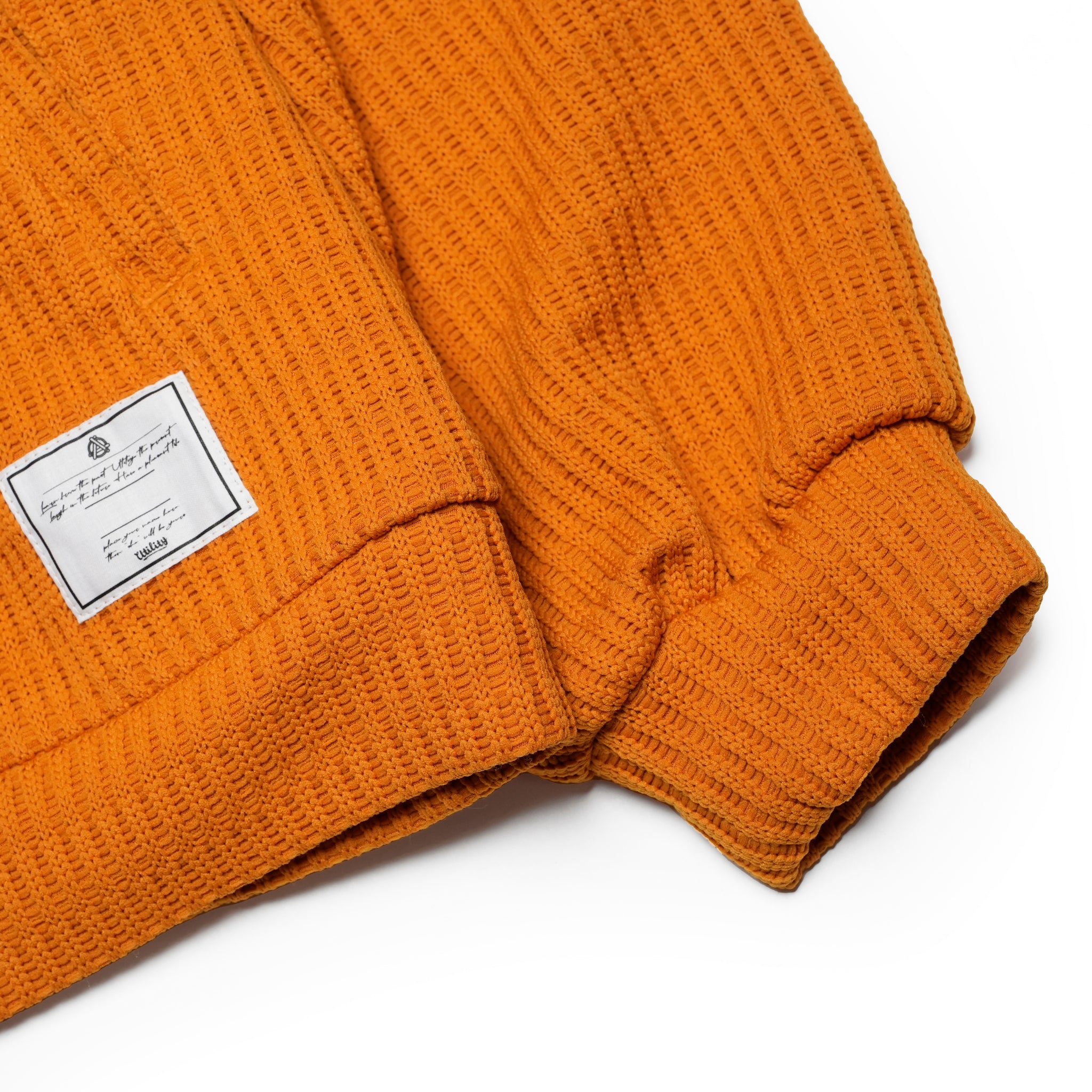 efmm-23_Orange | Front Zip Cardigan | Color:Orange【EFFECTEN_エフェクテン】【archive】