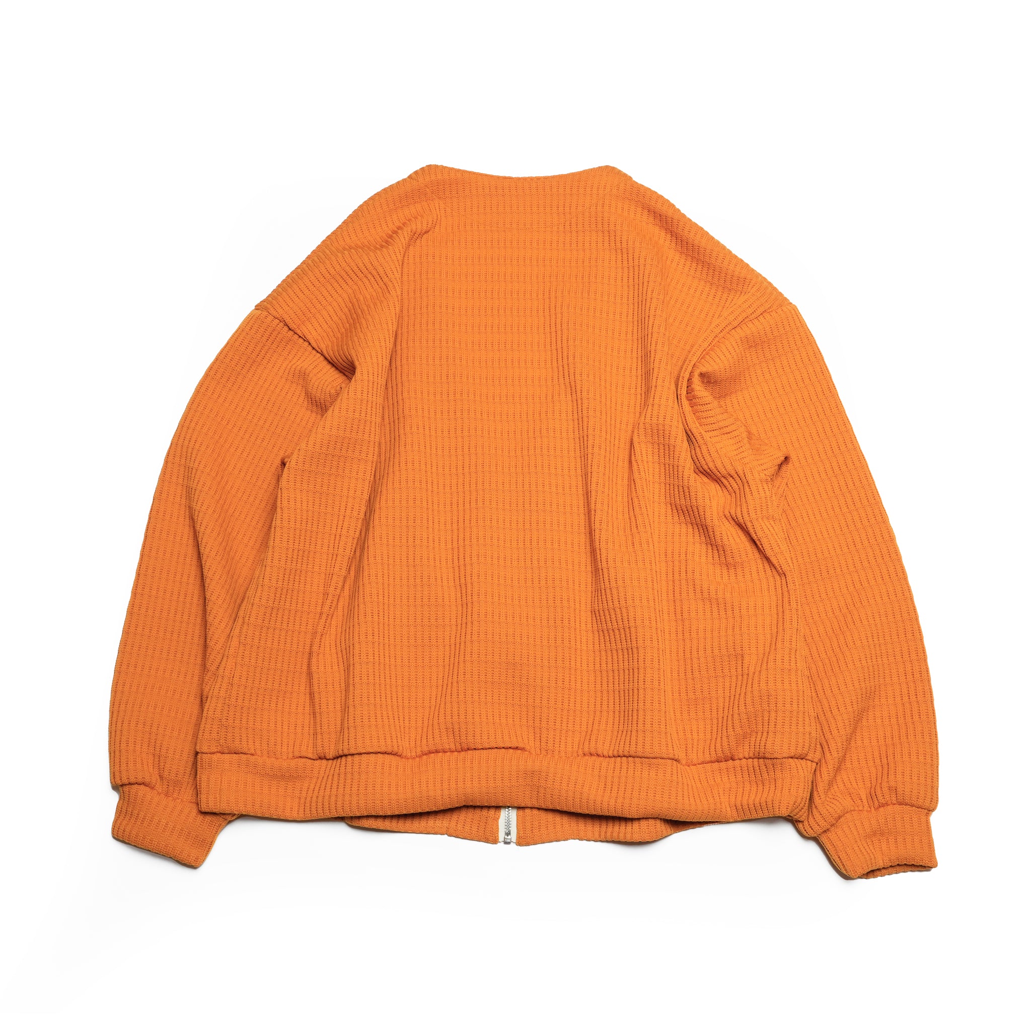 efmm-23_Orange | Front Zip Cardigan | Color:Orange【EFFECTEN_エフェクテン】【archive】