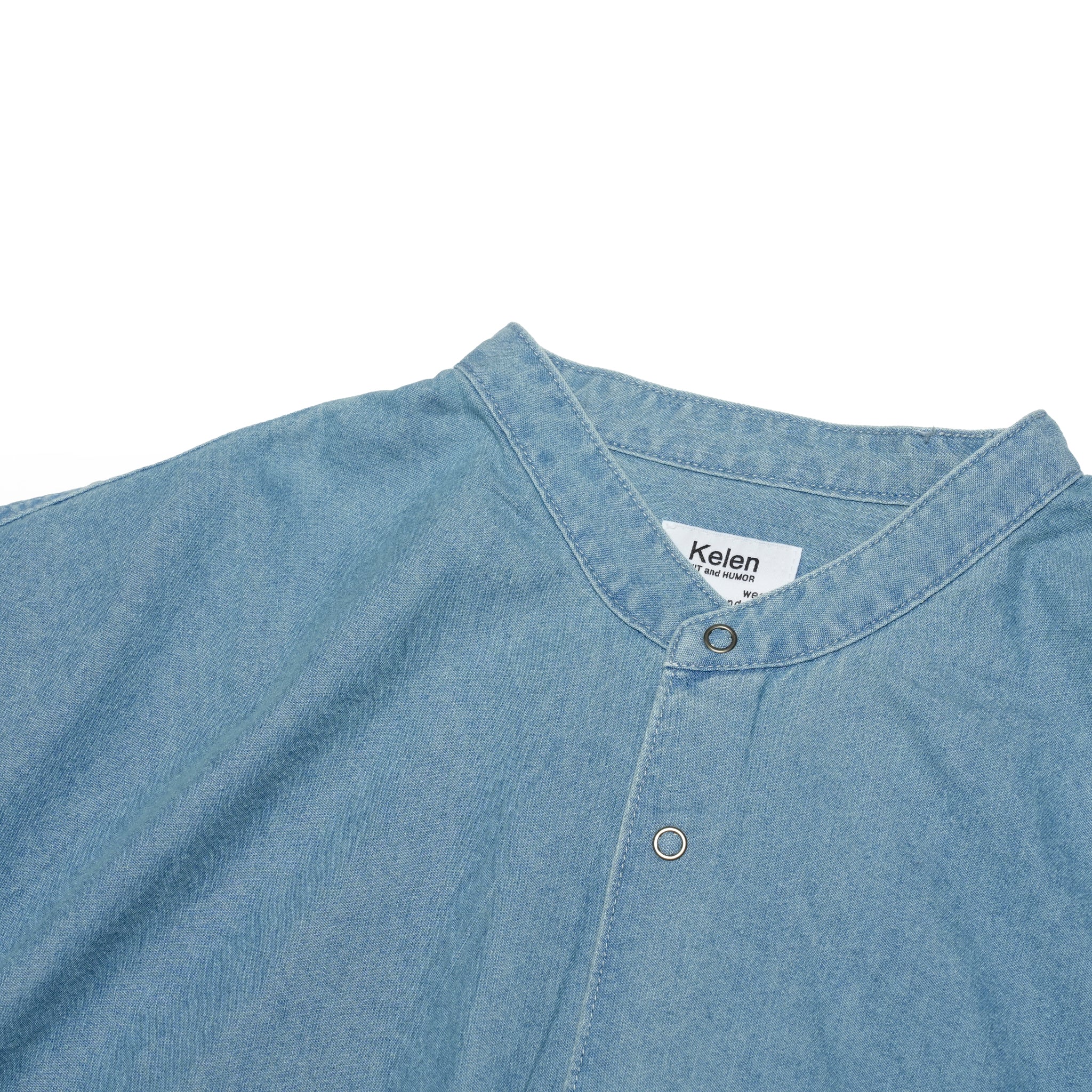 KLM25HSH1128_Light Indigo | FAUNA | Color:Light Indigo【KELEN MEN_ケレン】