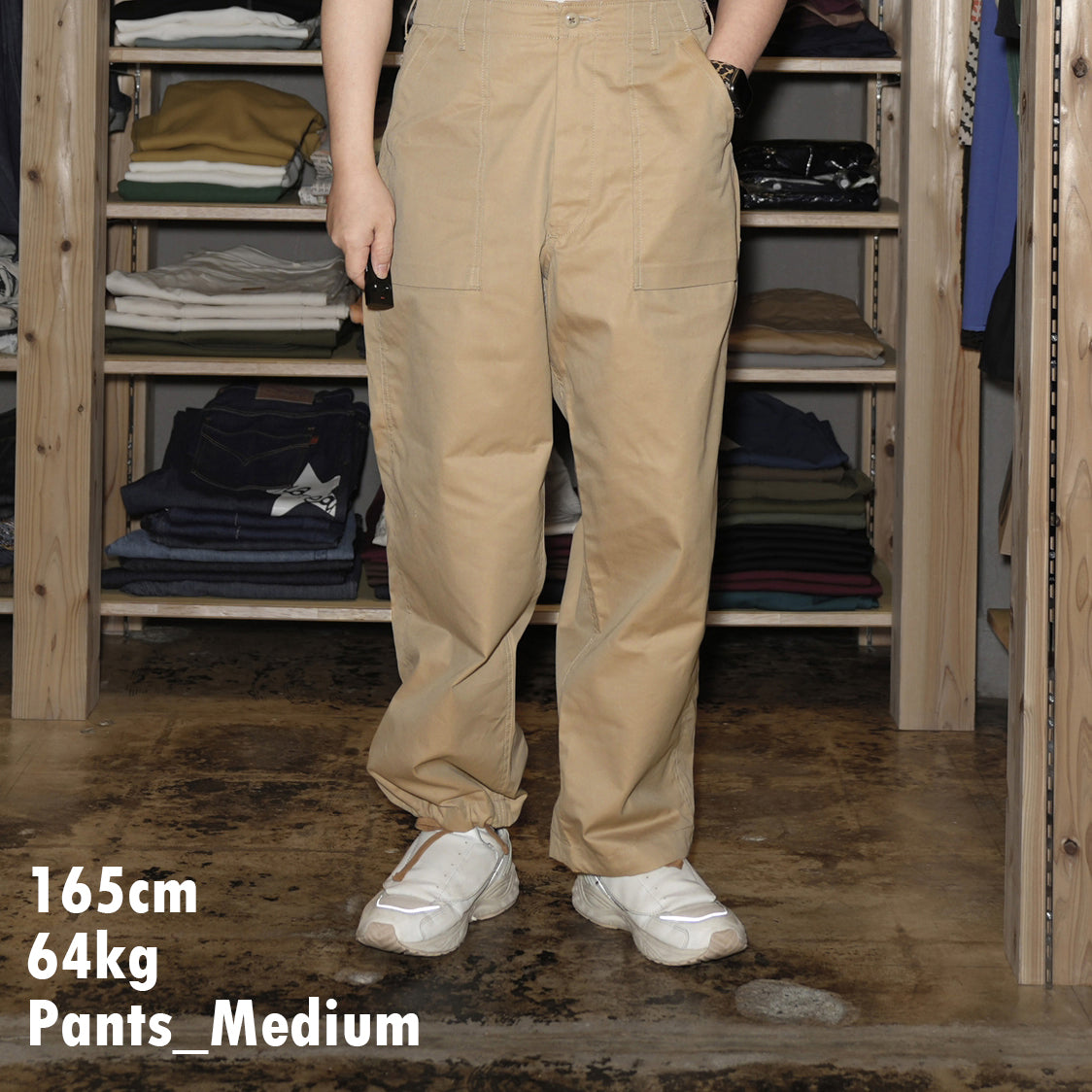 Name:1951 BAKER | Color:IRIDESCENT BEIGE | Size:M/L【CITYLIGHTS PRODUCTS_シティライツプロダクツ】