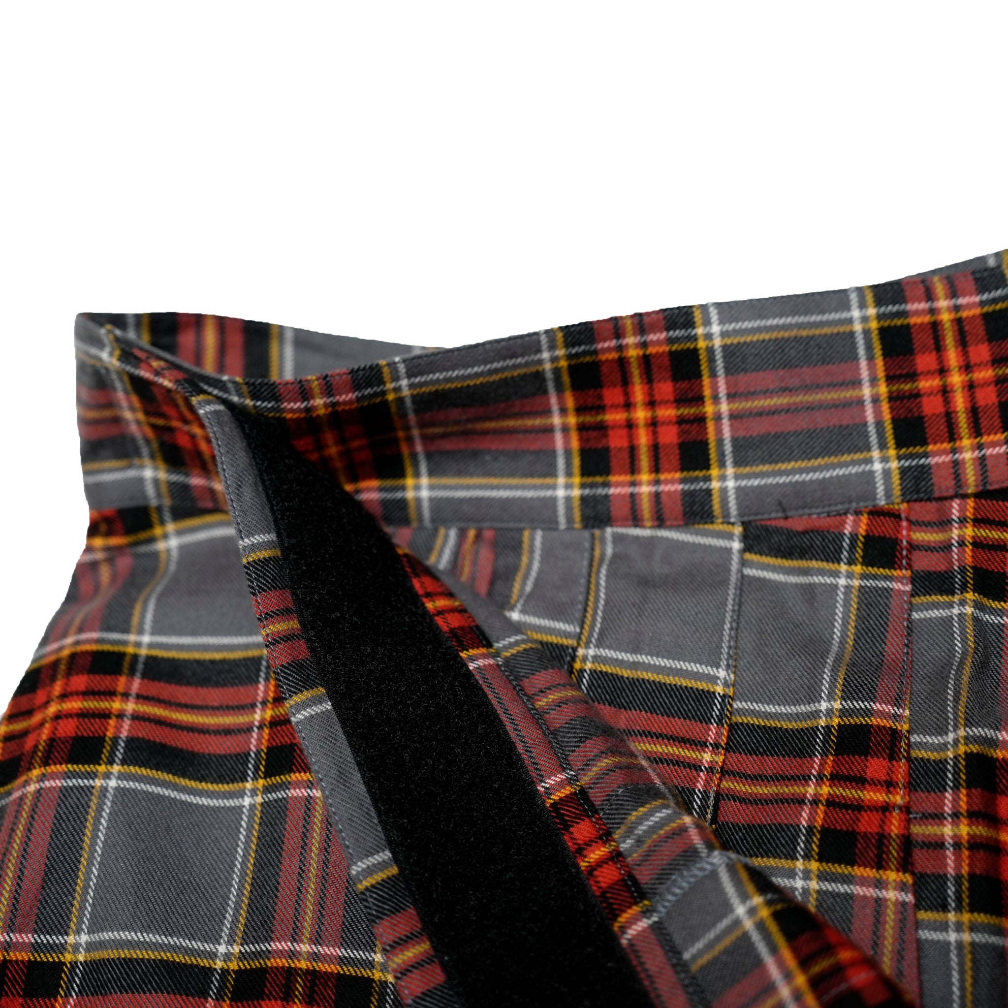 Pleats Wrap Skirt | Color:Red Plaid【AMBERGLEAM_アンバーグリーム】| 1225141112