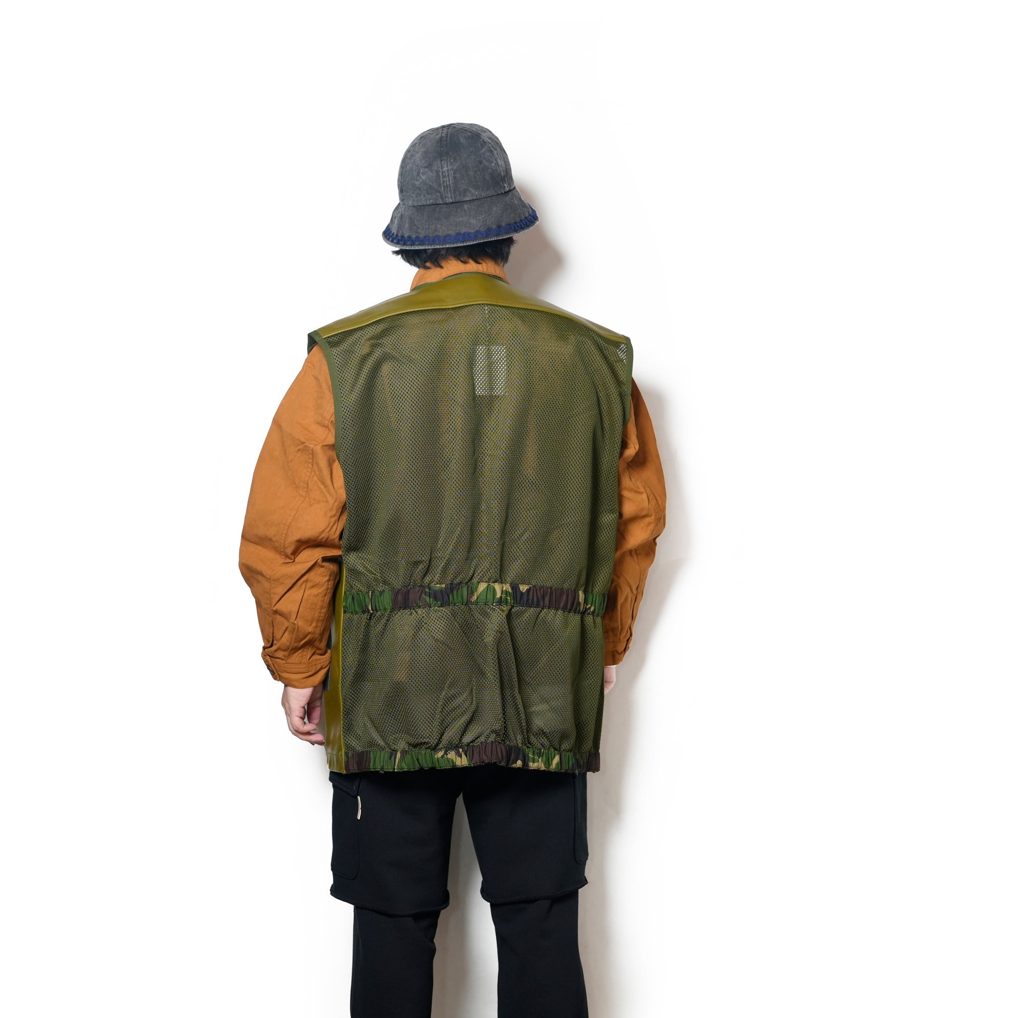 JERKIN PROTECTIVE VEST remake | Color:M Green【The NERDYS_ナーディーズ】NFNG-VT01