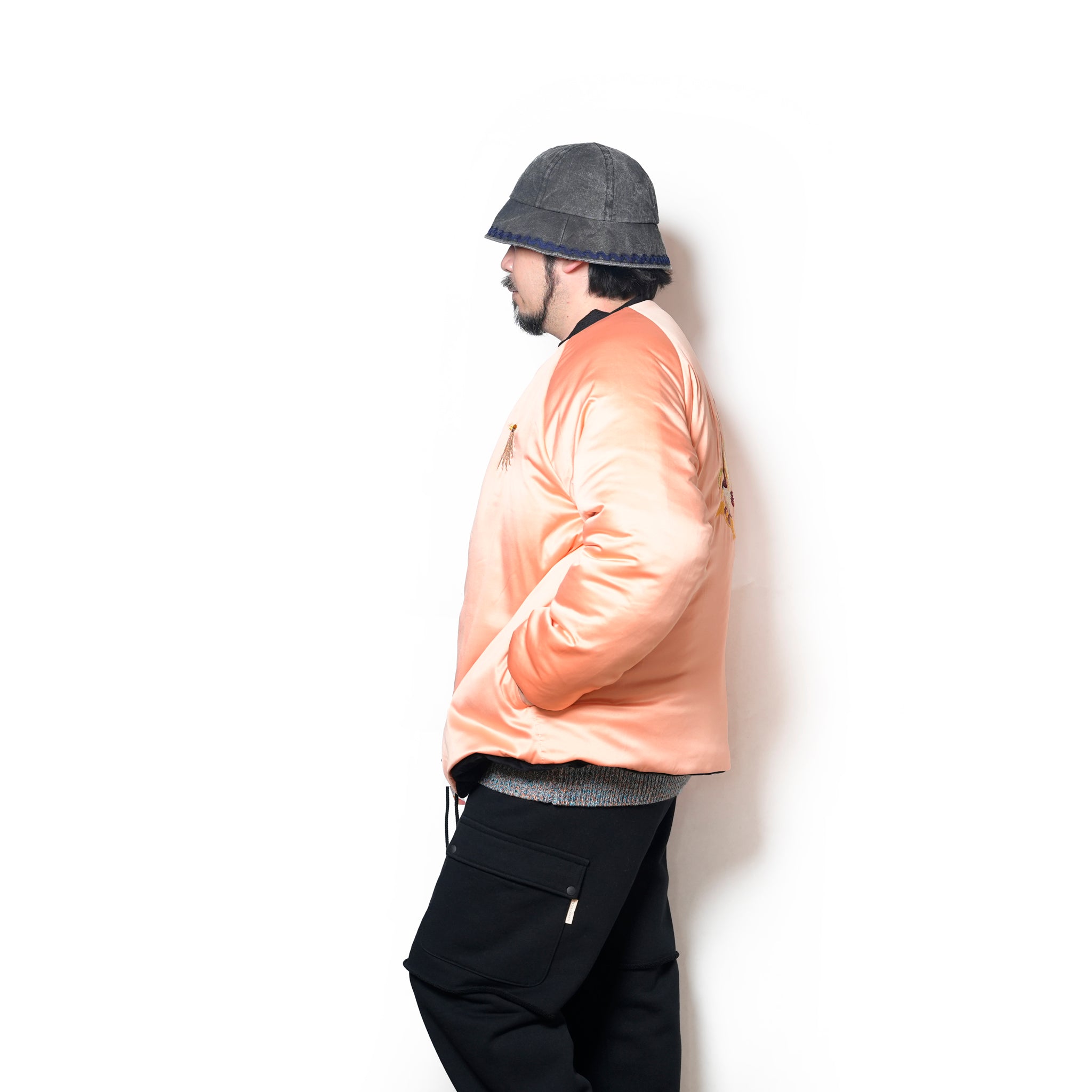 SOUVENIR GOOSE BAY JACKET | Color_Black Velour/Thermolite | No_tl25f001_black velour/thermolite【THRIFTY LOOK_スリフティールック】