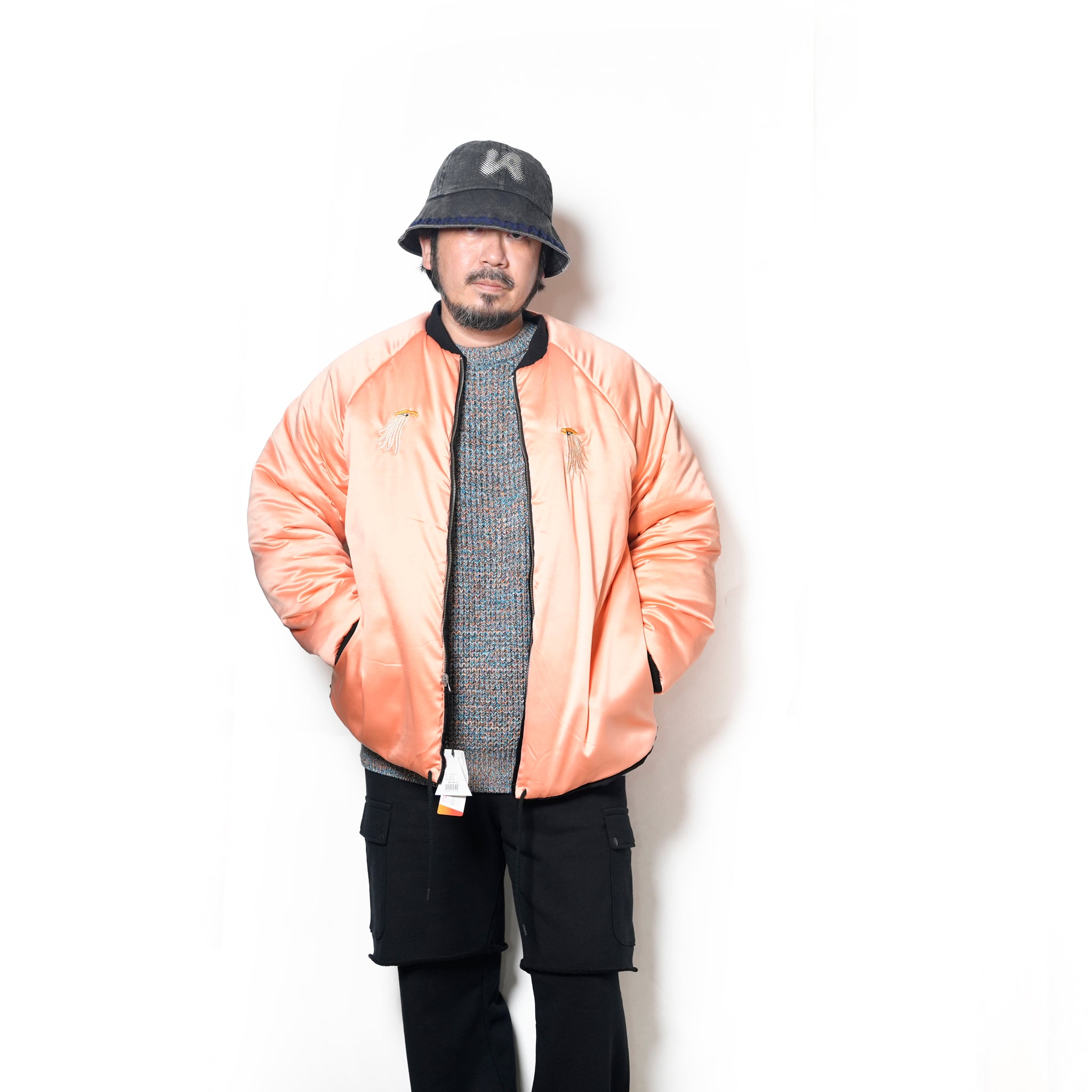 SOUVENIR GOOSE BAY JACKET | Color_Black Velour/Thermolite | No_tl25f001_black velour/thermolite【THRIFTY LOOK_スリフティールック】
