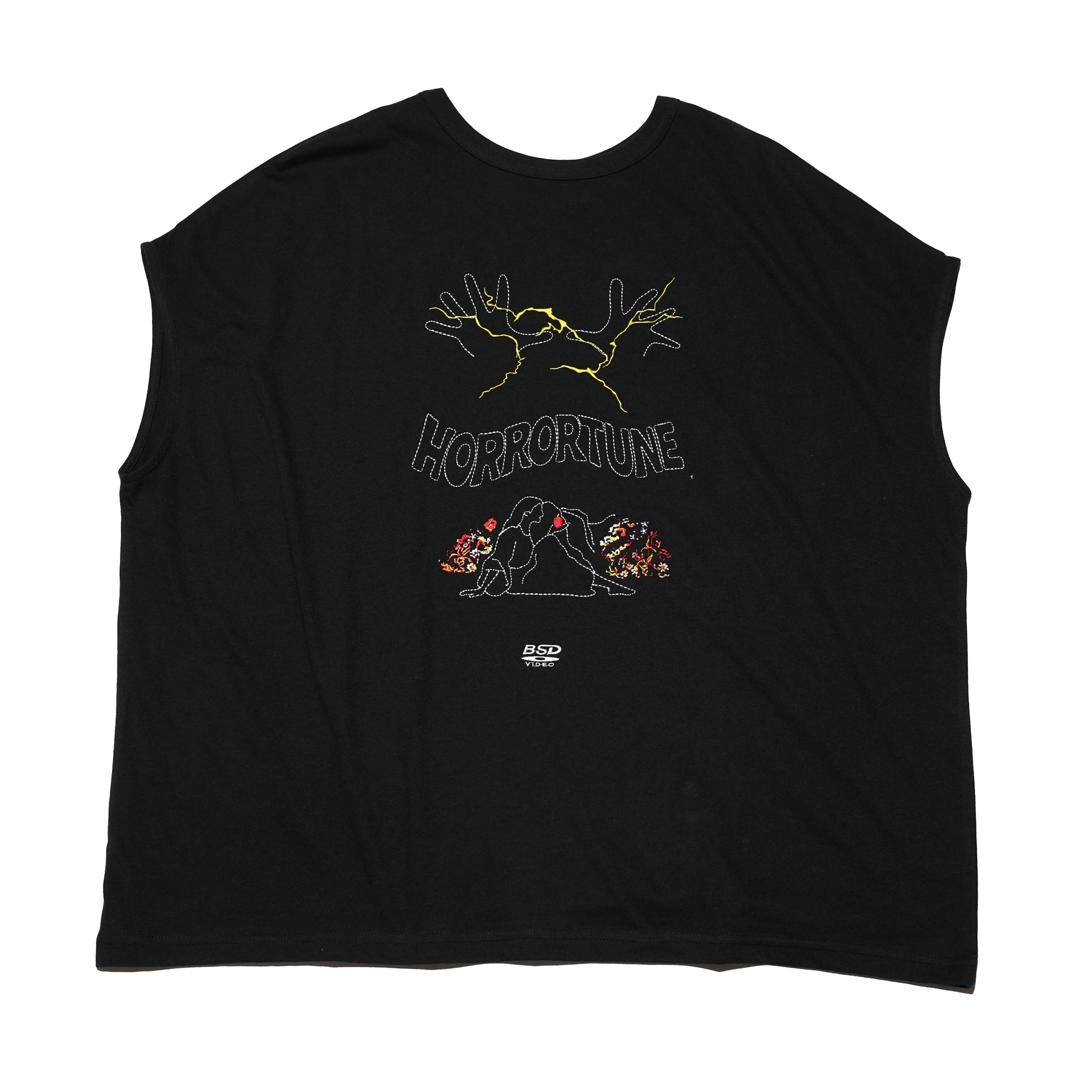 No:bsd24SS-19B | Name:UnKnown Tee/Horrortune | Color:Black【BEDSIDEDRAMA_ベッドサイドドラマ】
